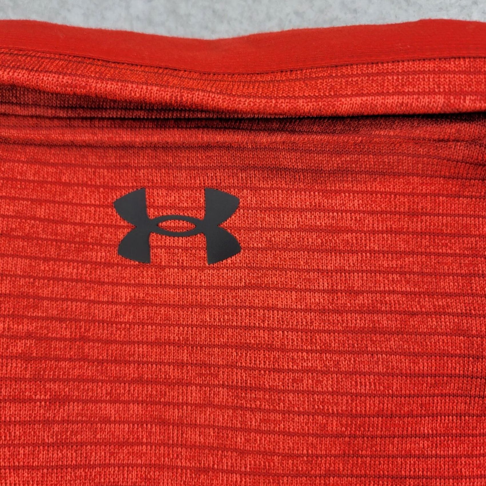 Under Armour Under Armour Golf Pullover Mens 3XLT Red 1/4 Zip Storm Fleece Top Big & Tall Size US XXL / EU 58 / 5 - 6 Thumbnail