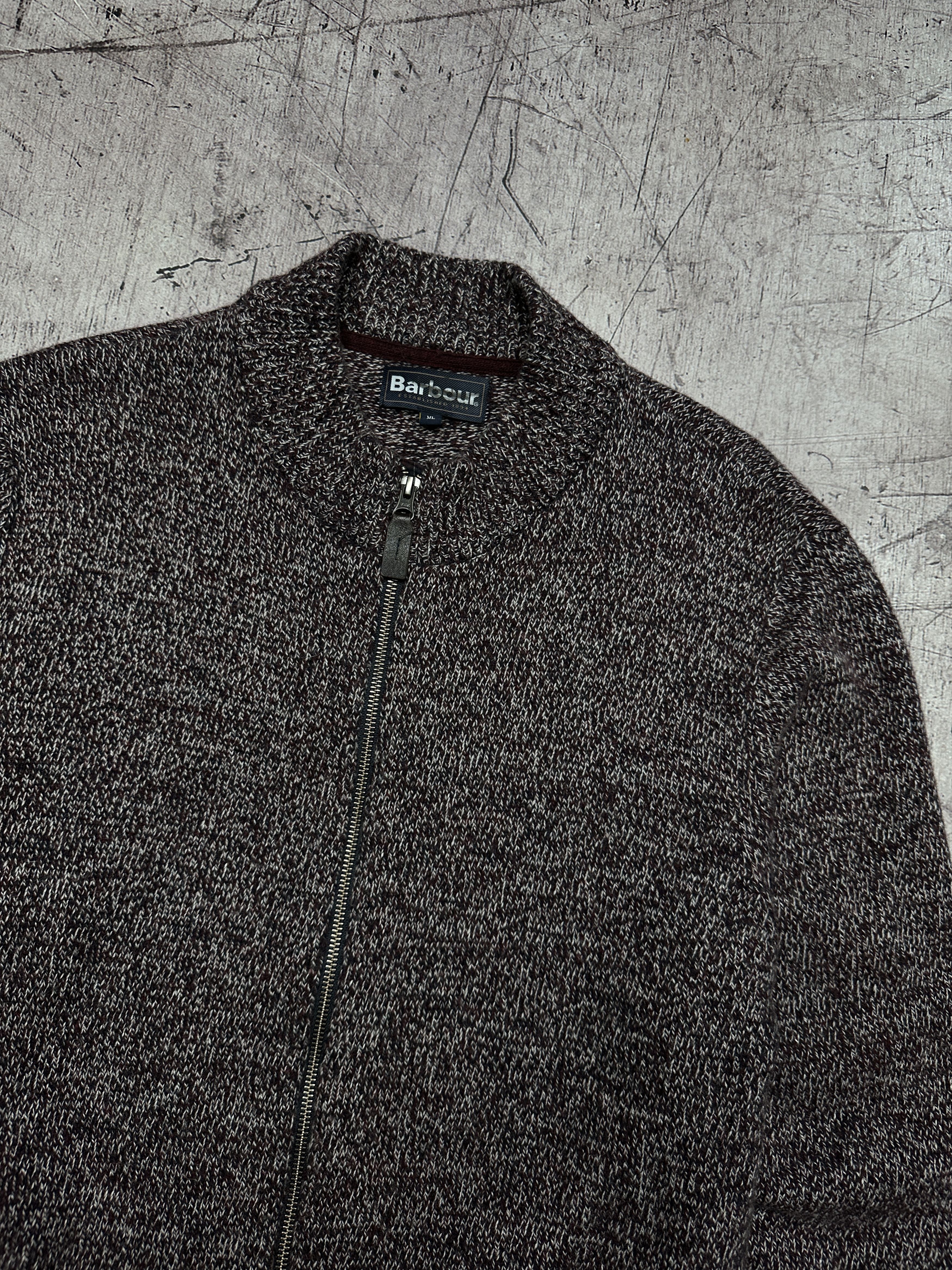 Barbour Barbour Mens Full Zip Wool Knit Sweater Size US XL / EU 56 / 4 - 2 Thumbnail