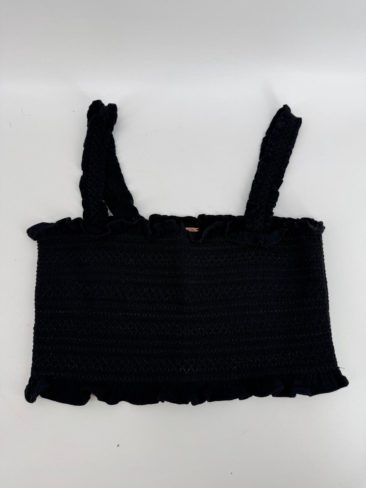 Free People Free People Black Crop top Small Size S / US 4 / IT 40 - 2 Thumbnail