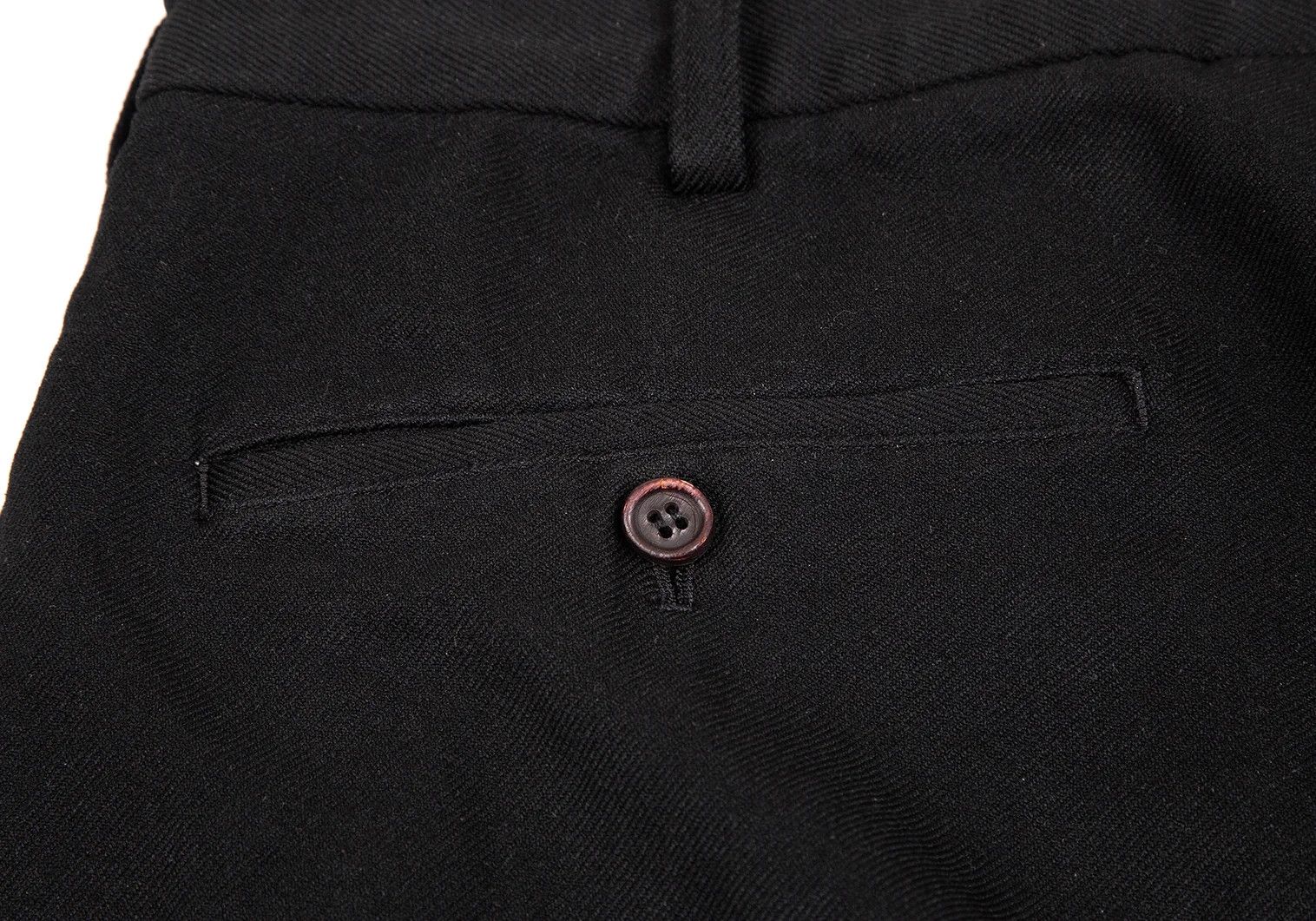 Comme des Garcons Homme Plus Ester Dyed Pants in Black with Good Condition Size US 38 / EU 54 - 11 Thumbnail