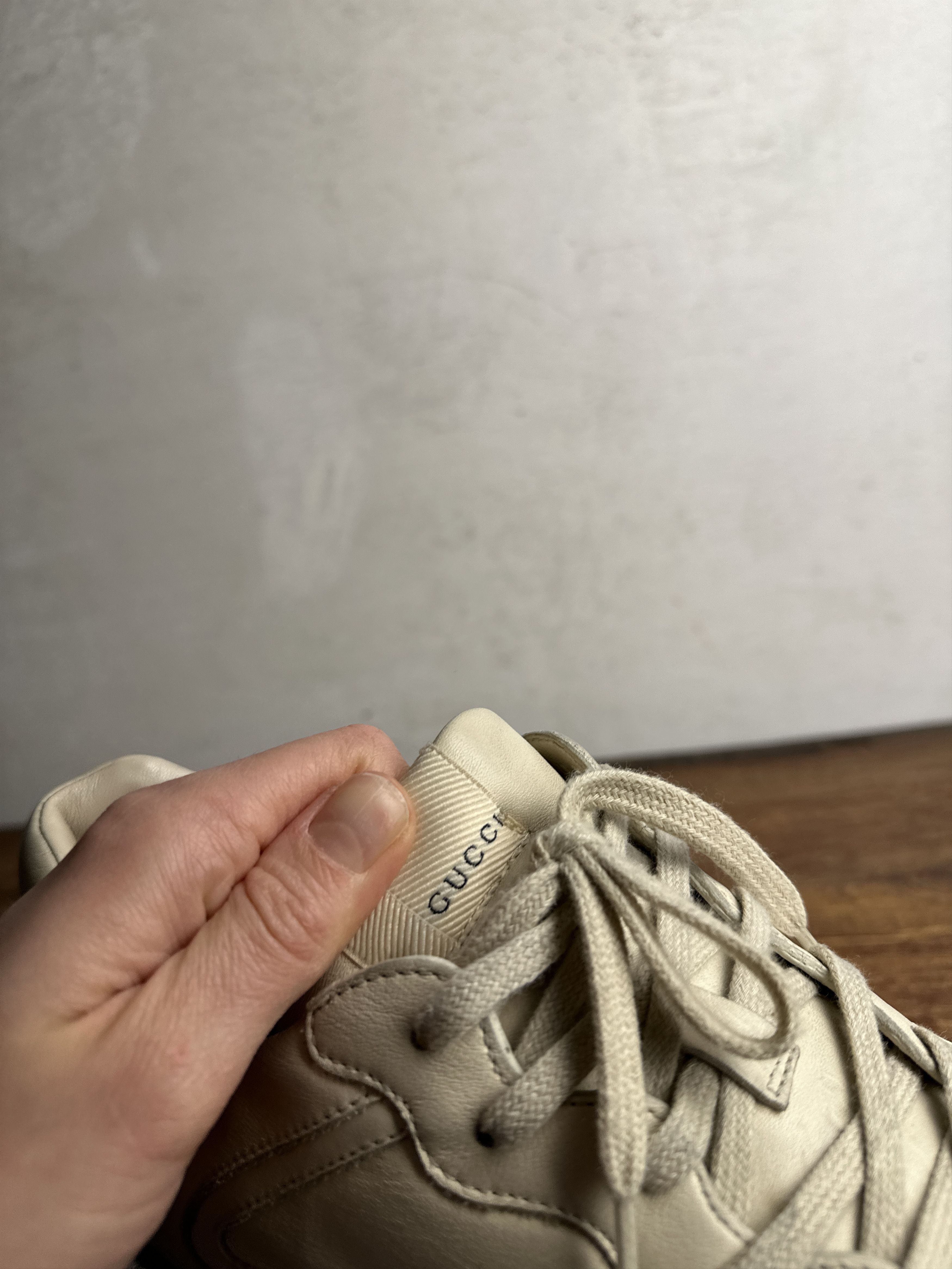 Gucci Gucci Distressed Rhyton Sneakers Size US 10 / EU 43 - 18 Thumbnail