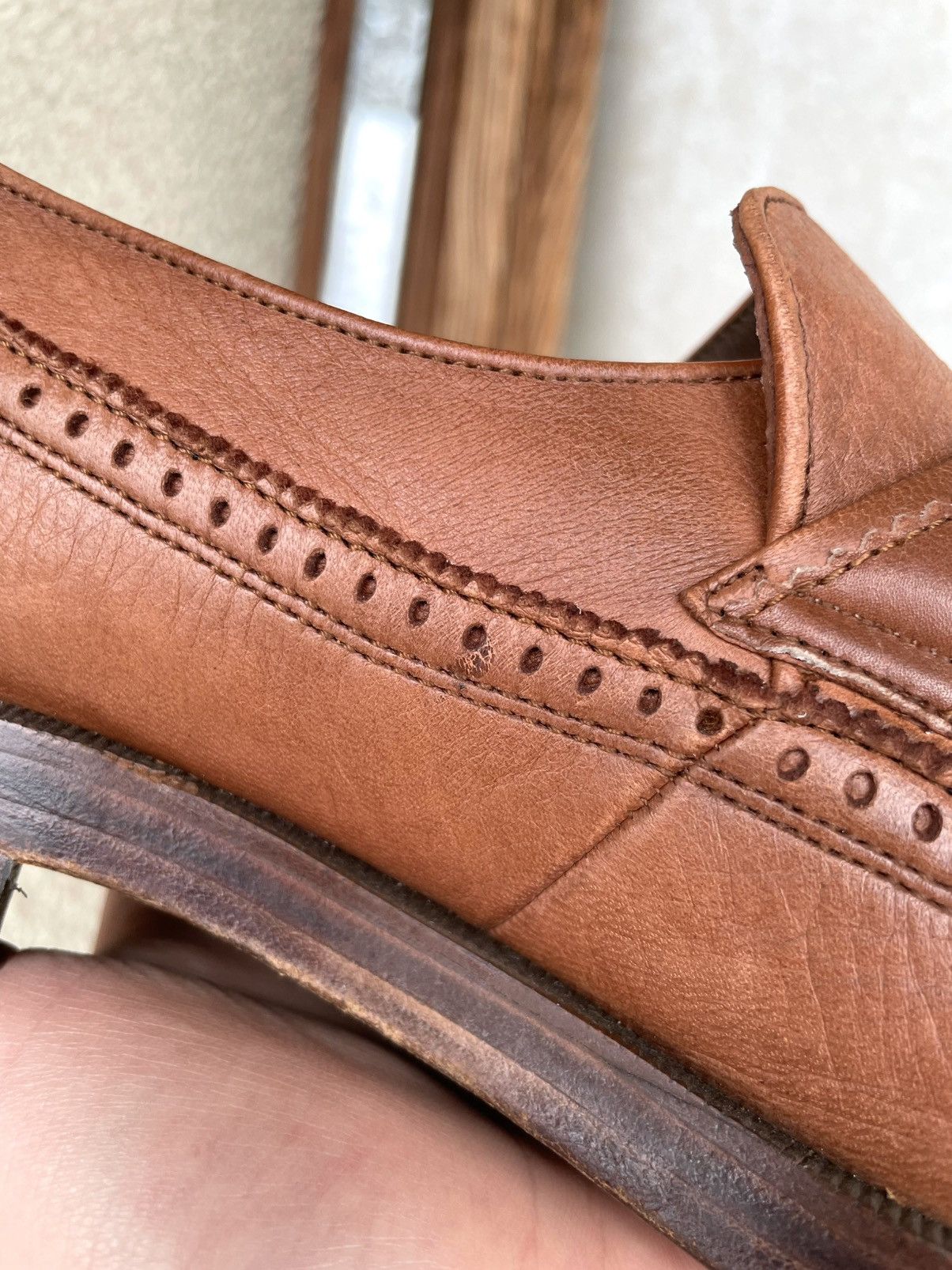 Bally Bally Suisse Leather Tassel Loafers Brogue Size 9.5 Brown Size US 9.5 / EU 42-43 - 25 Thumbnail