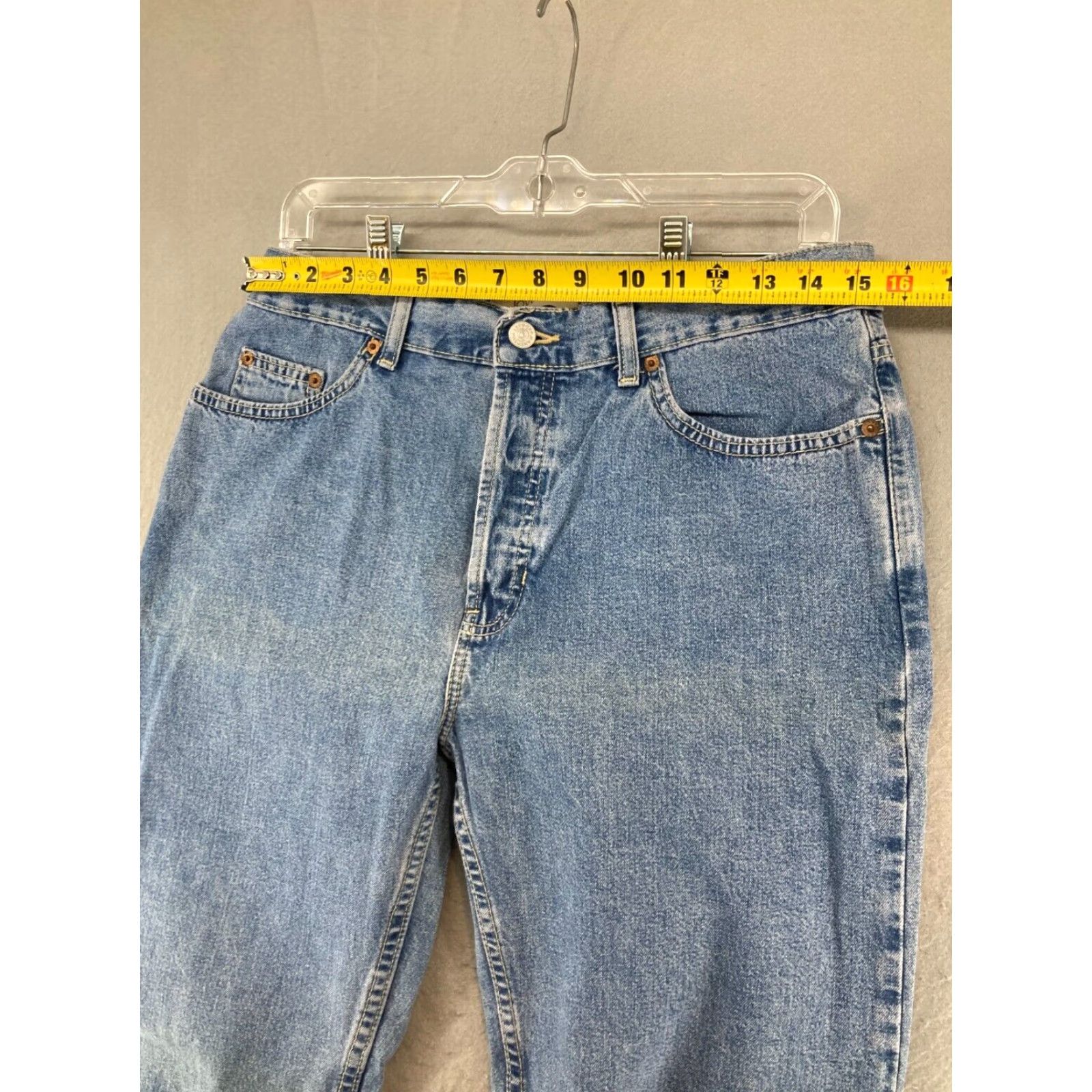 Gap VINTAGE Gap Jeans 30 Blue High Rise Mom 90s Denim Womens Size 30" / US 8 / IT 44 - 2 Thumbnail