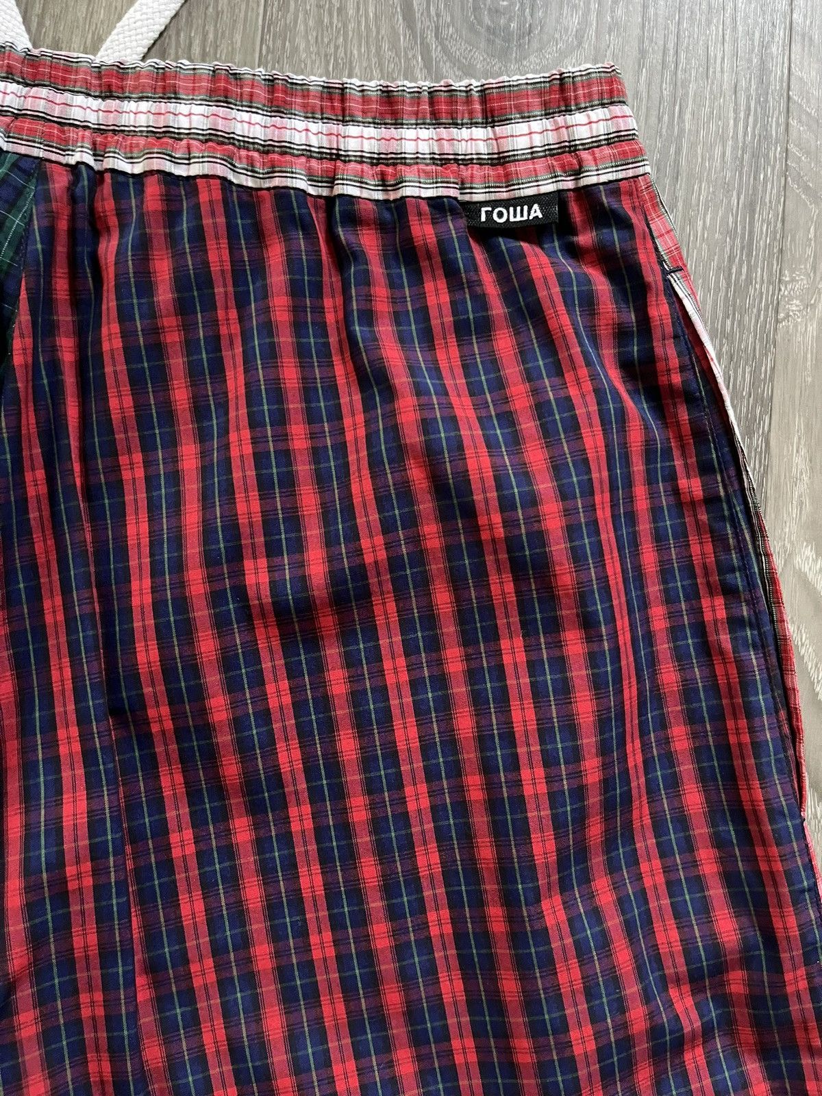 Gosha Rubchinskiy S/S 18 Check Combo Pant Size US 32 / EU 48 - 5 Thumbnail