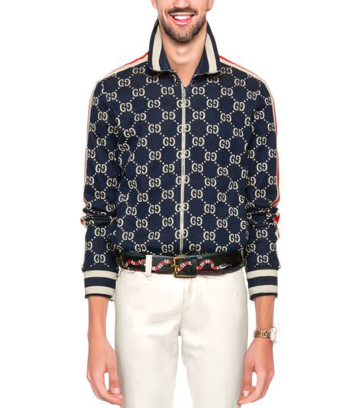 Gucci Carry Over Gucci Monogram Sweatshirt Size US XL / EU 56 / 4 - 1 Thumbnail