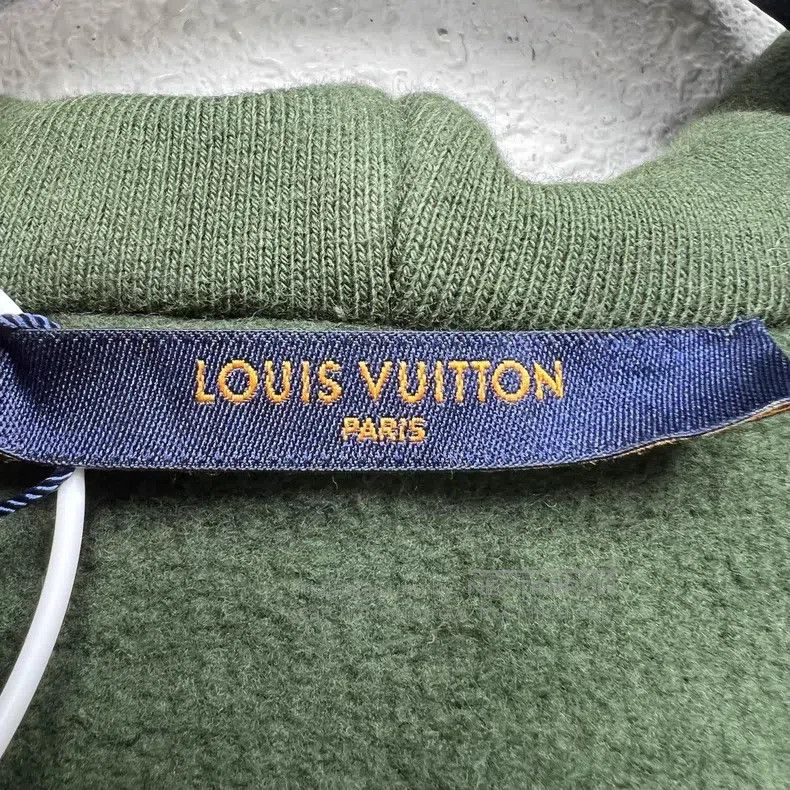 Louis Vuitton Louis Vuitton Pocket Zip Army Green Hoodie Size US L / EU 52-54 / 3 - 3 Thumbnail