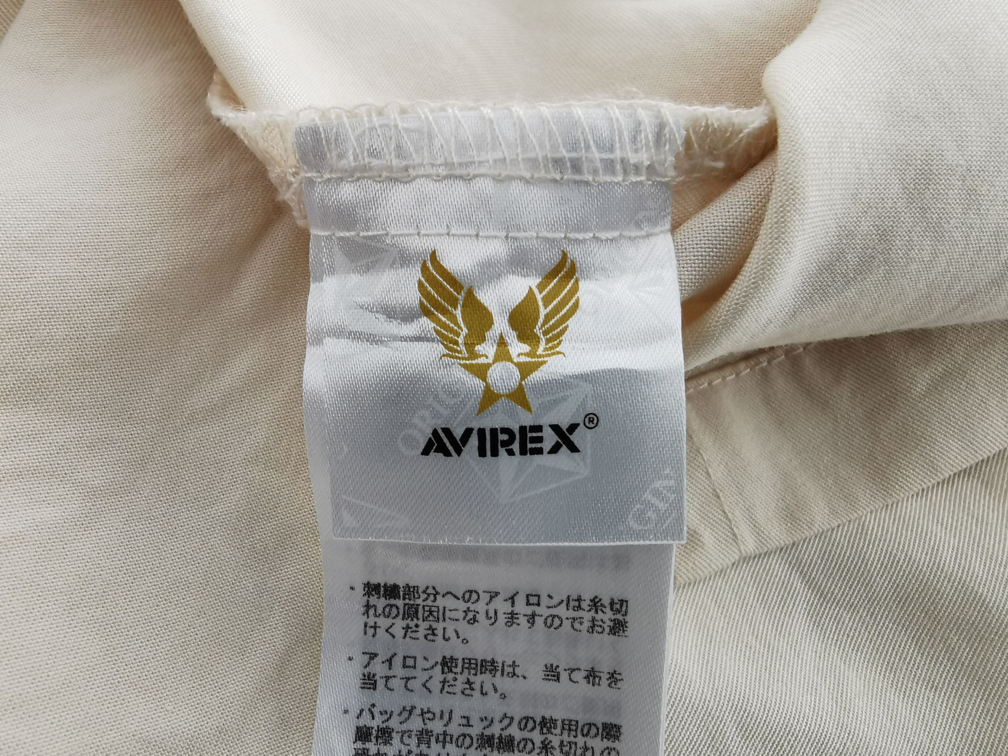 Avirex Avirex Short Sleeve Button Shirt Size XL Size US XL / EU 56 / 4 - 6 Thumbnail