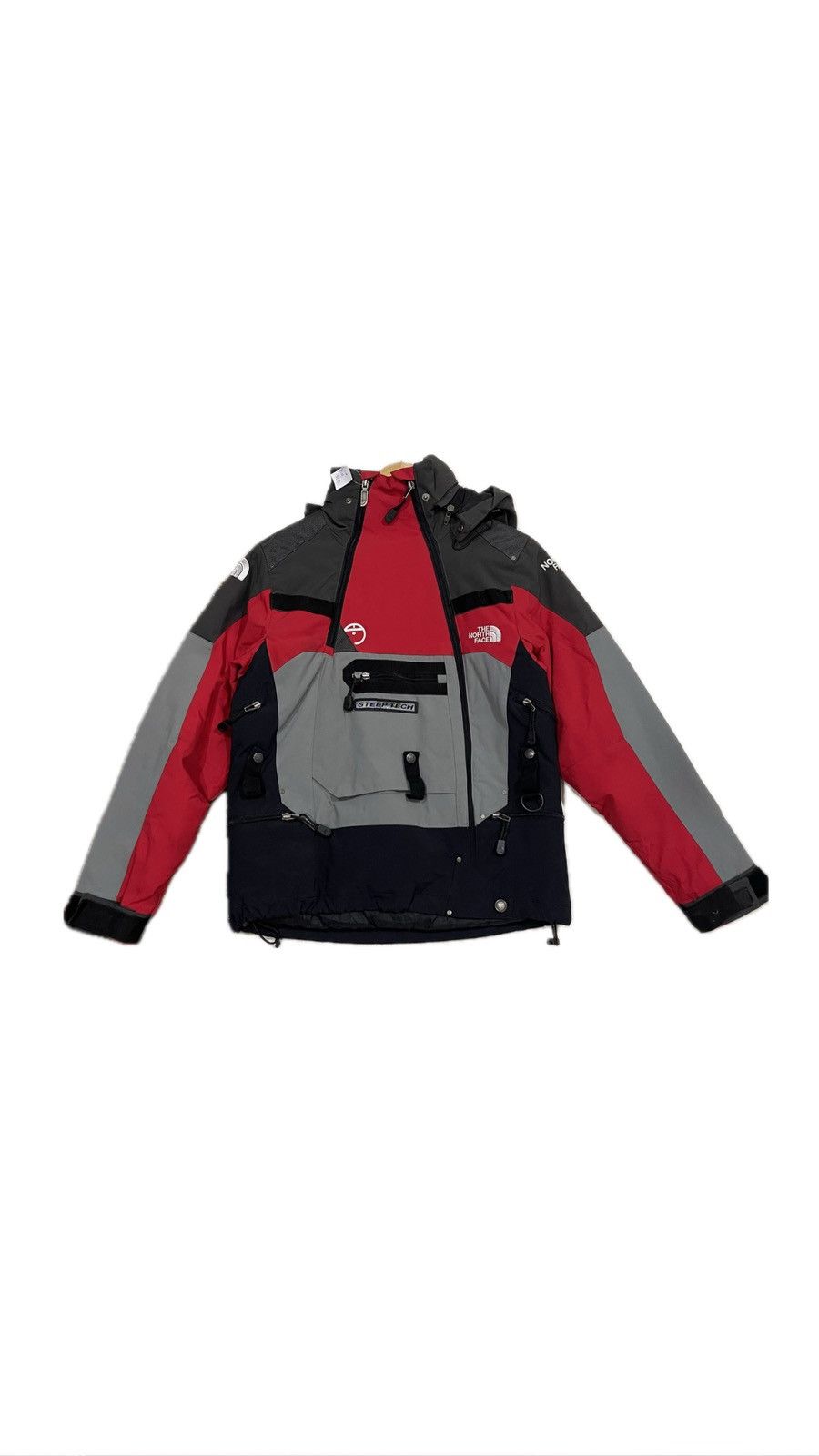 image of The North Face Purple Steep Tech Jacket (Unisex) in Black, Men's (Size Medium)