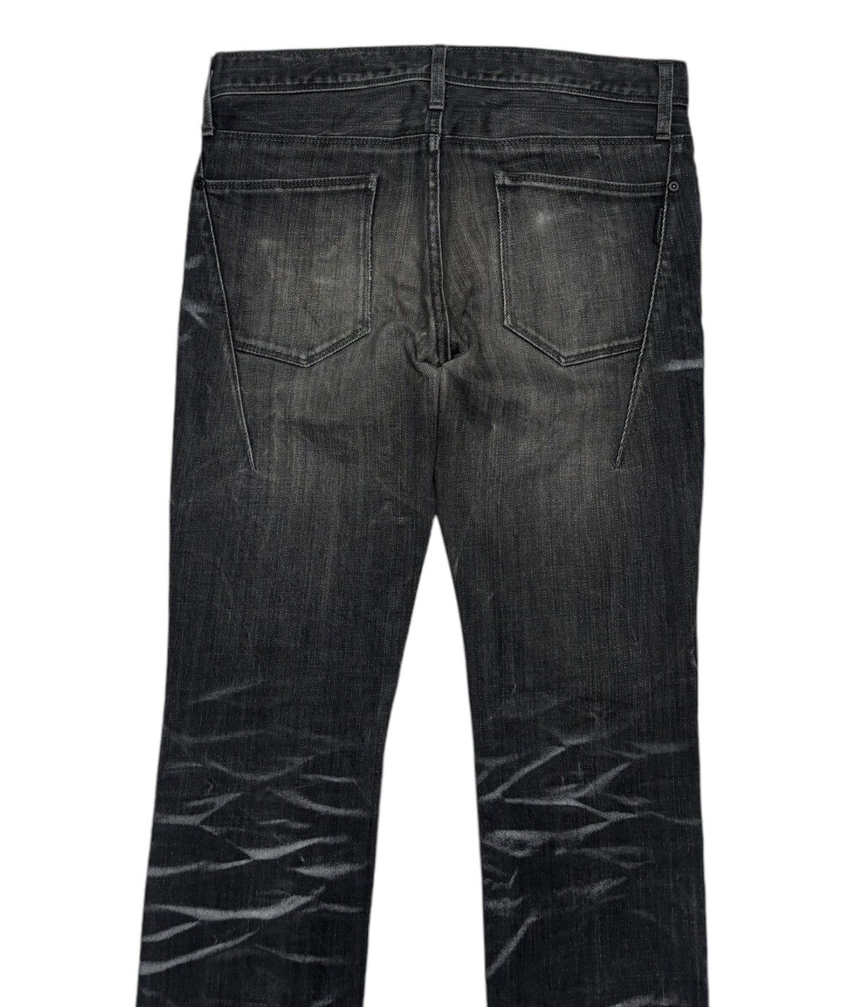 Neil Barrett SS2014🔥BLACK BARRETT WHISKERS DENIM BY NEIL BARRETT JEANS Size US 30 / EU 46 - 6 Thumbnail