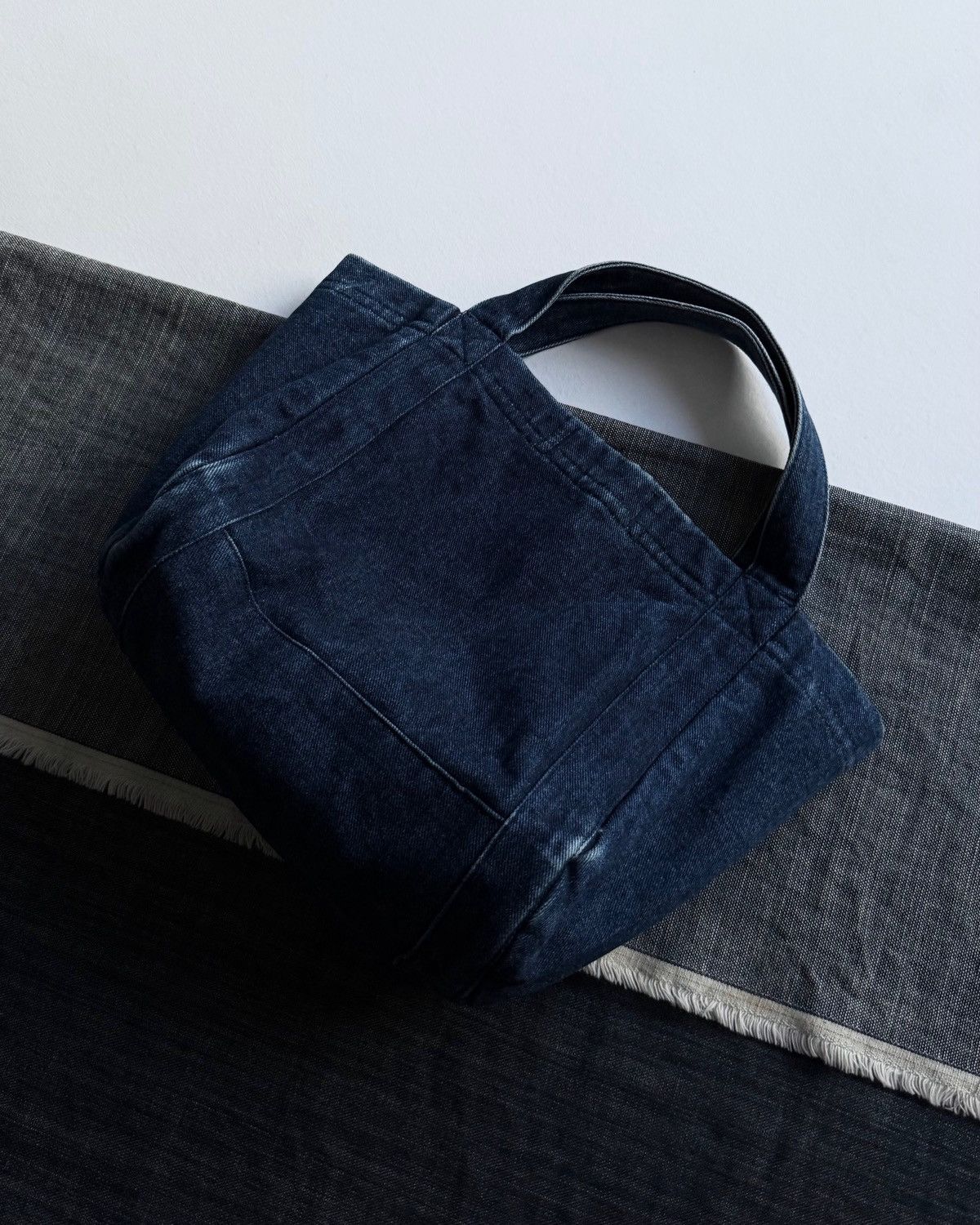 Blue Blue Japan BLUE BLUE ANCHOR DENIM TOTE BAG Size ONE SIZE - 8 Thumbnail