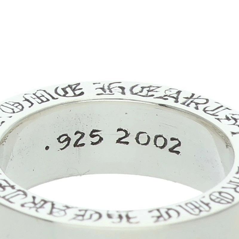 Chrome Hearts OFFER OK! 4 🔥 Chrome Hearts 6mm Spacer Plain Ring silver Size ONE SIZE - 3 Thumbnail