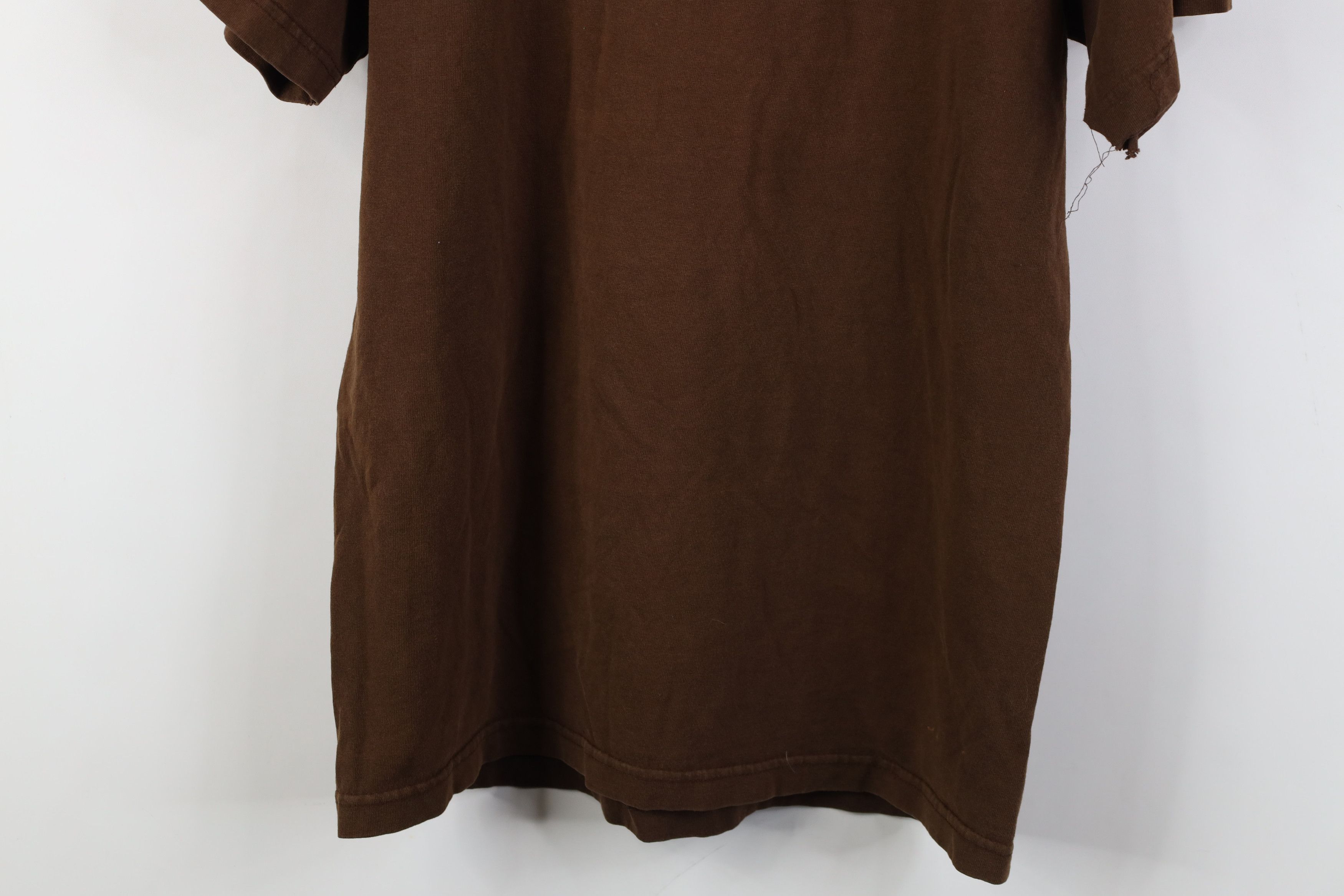 Aeropostale Vintage 90s Y2K Aeropostale Spell Surf Beach T-Shirt Brown Size US M / EU 48-50 / 2 - 14 Thumbnail