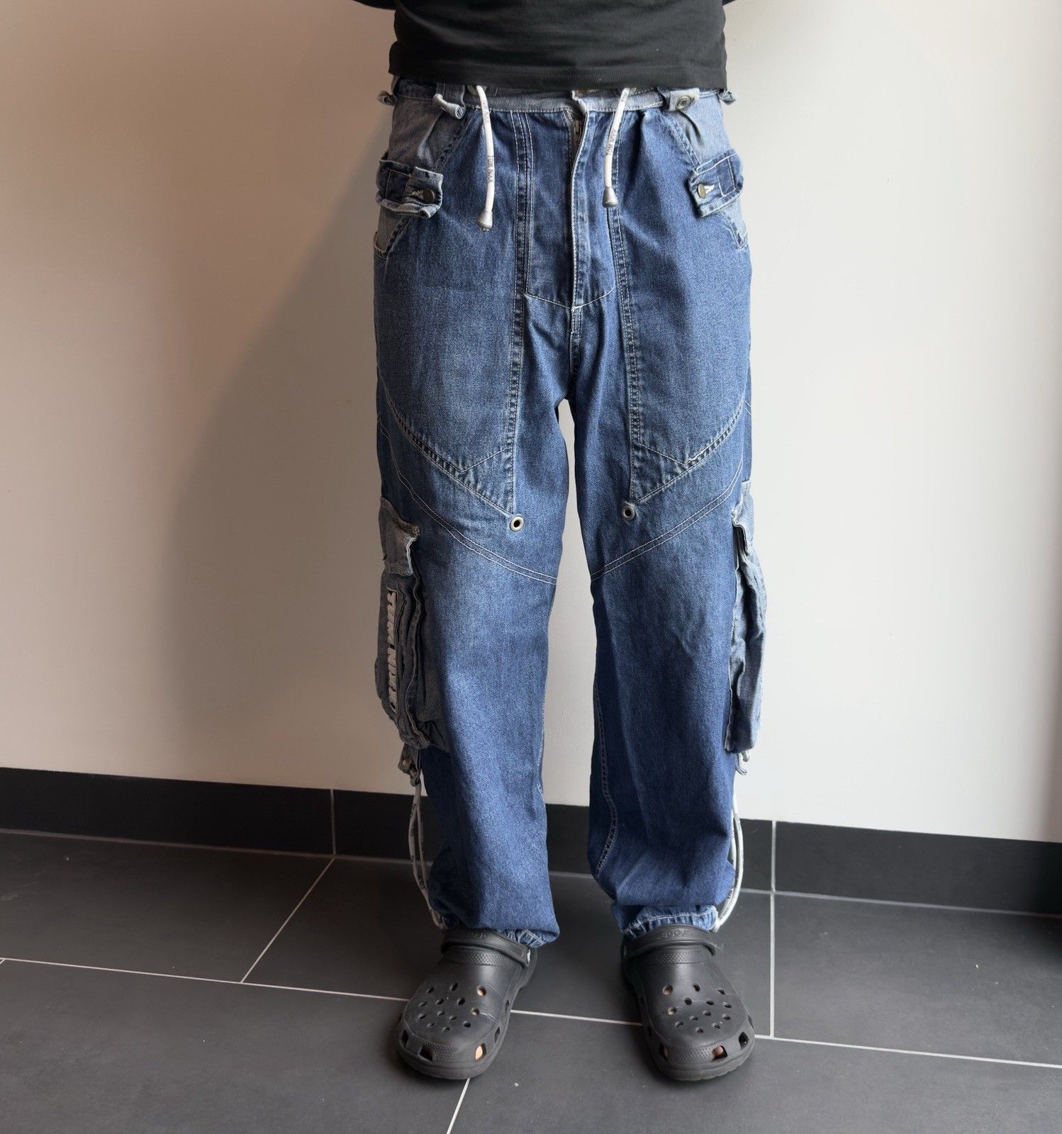 Vintage Vintage 1990s Y2k Tom Nixx Nix Baggy Pants Jeans Mens Pocket Size US 30 / EU 46 - 1 Thumbnail