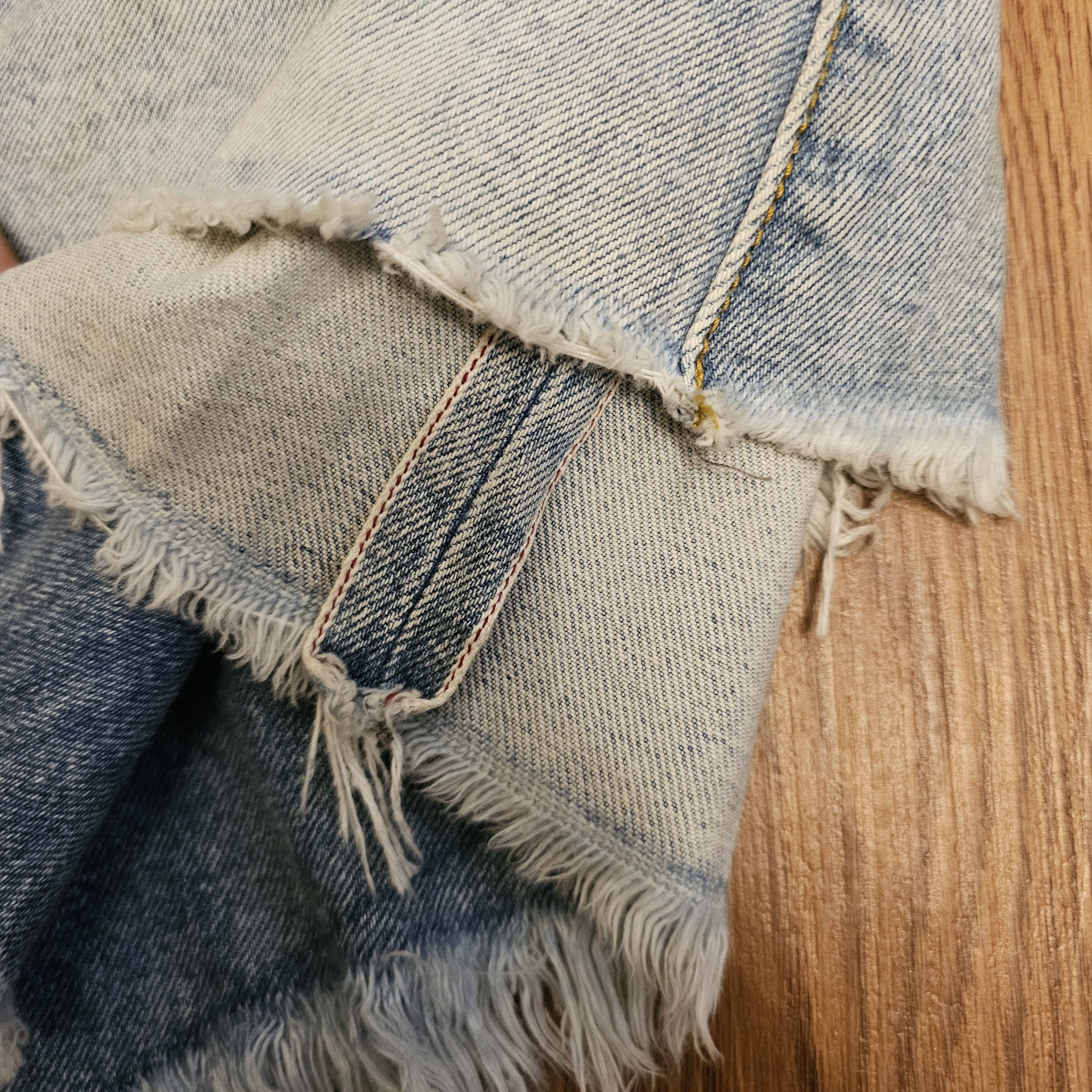R13 Ss16 Double Layer Shorts Selvedge Size 30" / US 8 / IT 44 - 3 Thumbnail