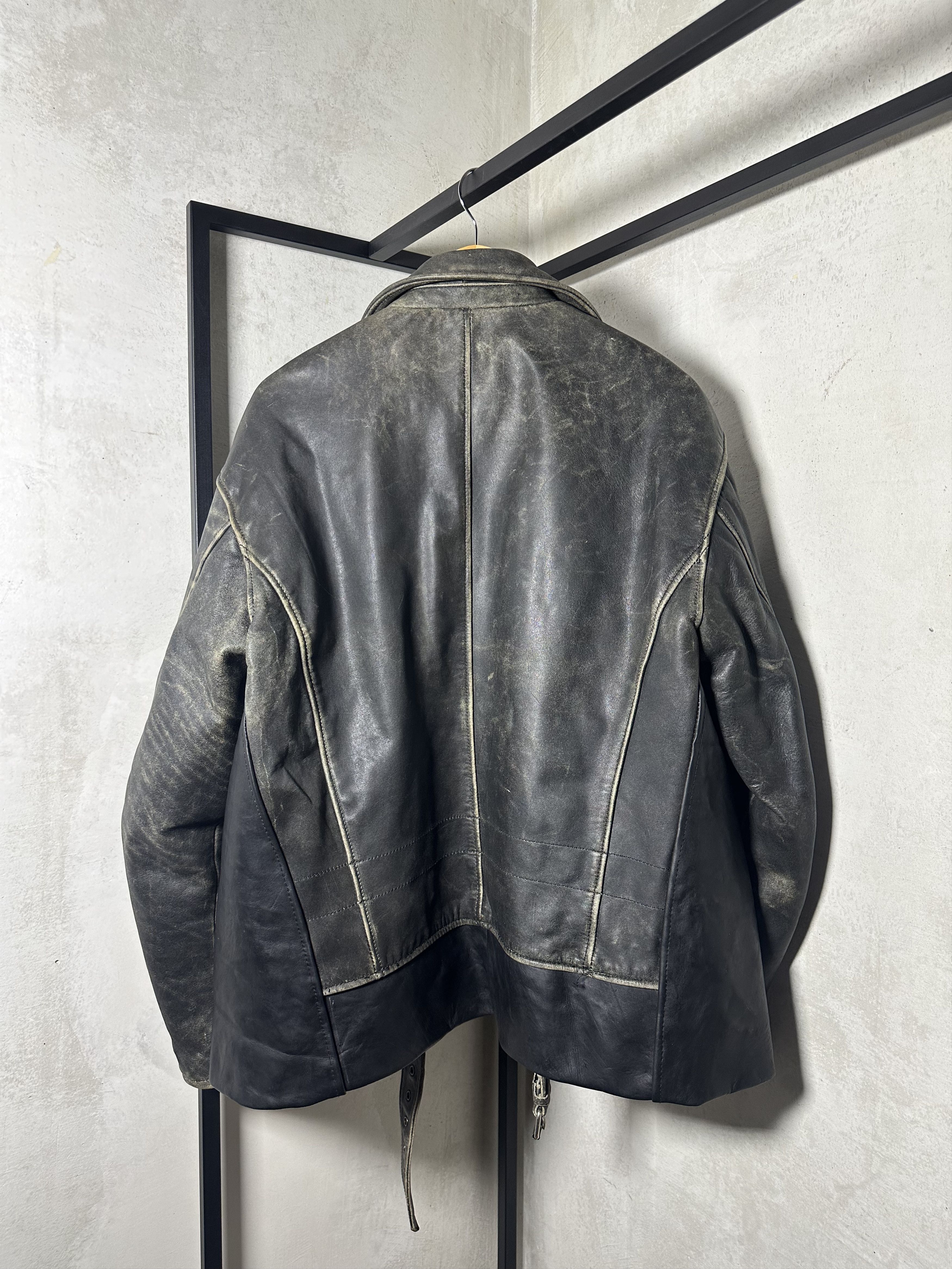 Genuine Leather Genuine Leather Biker Jacket Size US XL / EU 56 / 4 - 14 Thumbnail