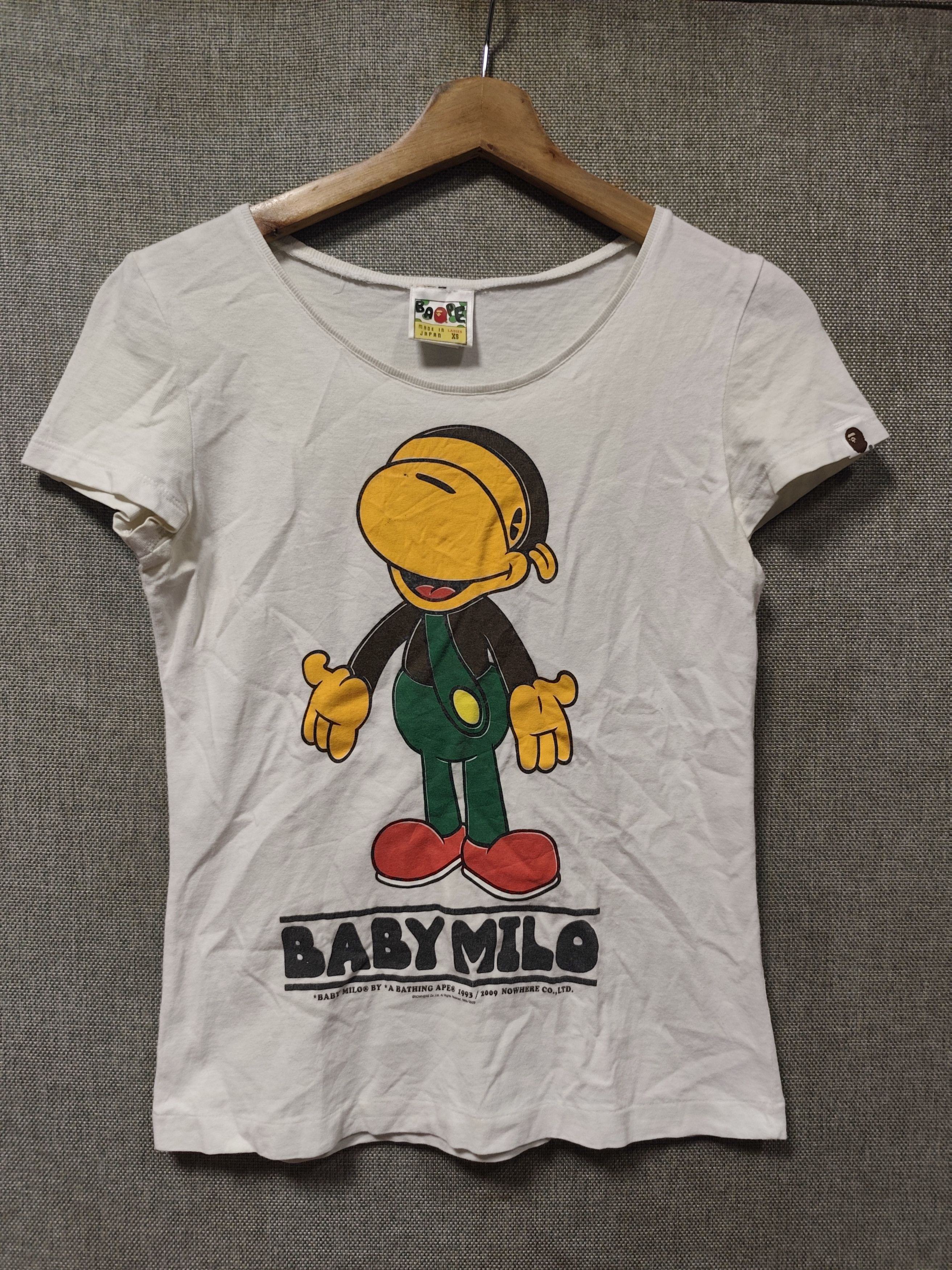 Bape Vintage Baby Milo by Bathing Ape Tee Size XS / US 0-2 / IT 36-38 - 1 Thumbnail