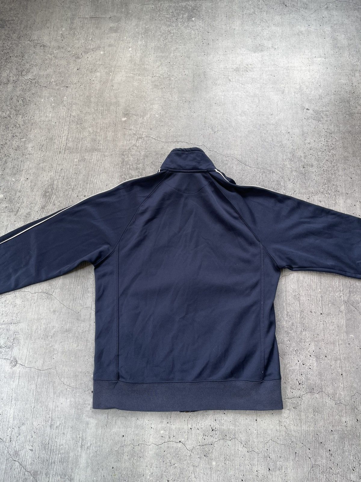 Nike × Vintage Nike Zip Streetwear Vintage Lodo Blue Size US S / EU 44-46 / 1 - 10 Thumbnail