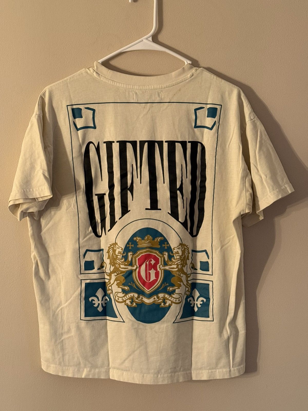 Other Gifted Cream T-Shirt Size US M / EU 48-50 / 2 - 2 Thumbnail