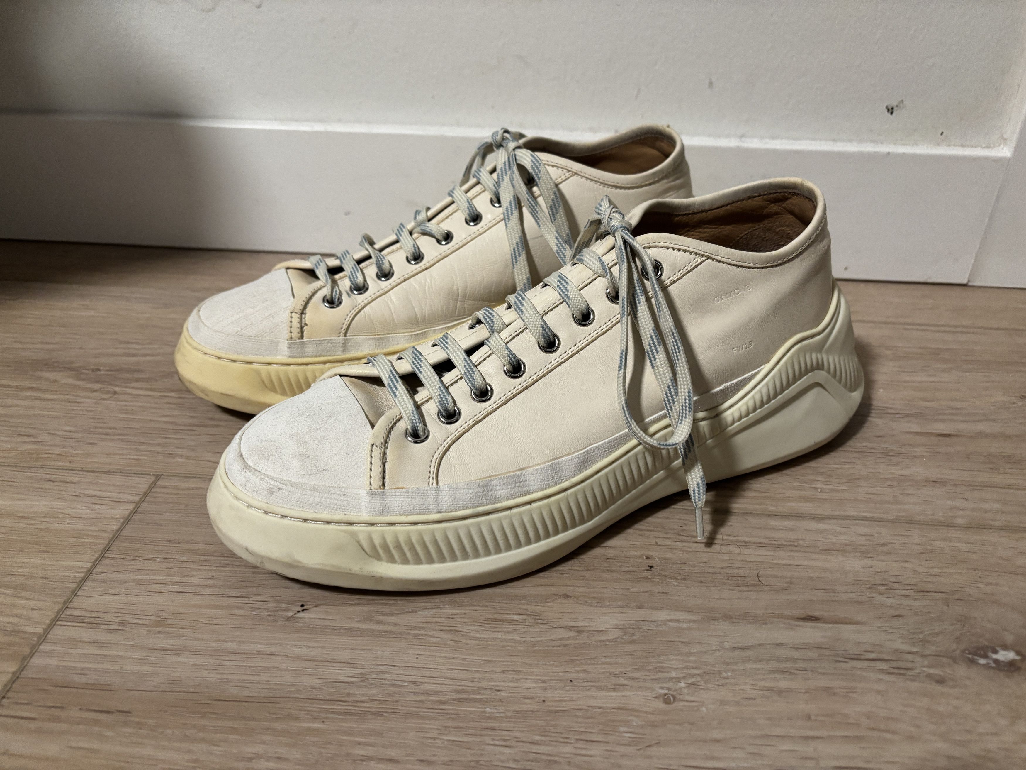 OAMC $490 FW19 Moral Panic White Sneakers (like Free Solo) - 41 Size US 8 / EU 41 - 1 Thumbnail