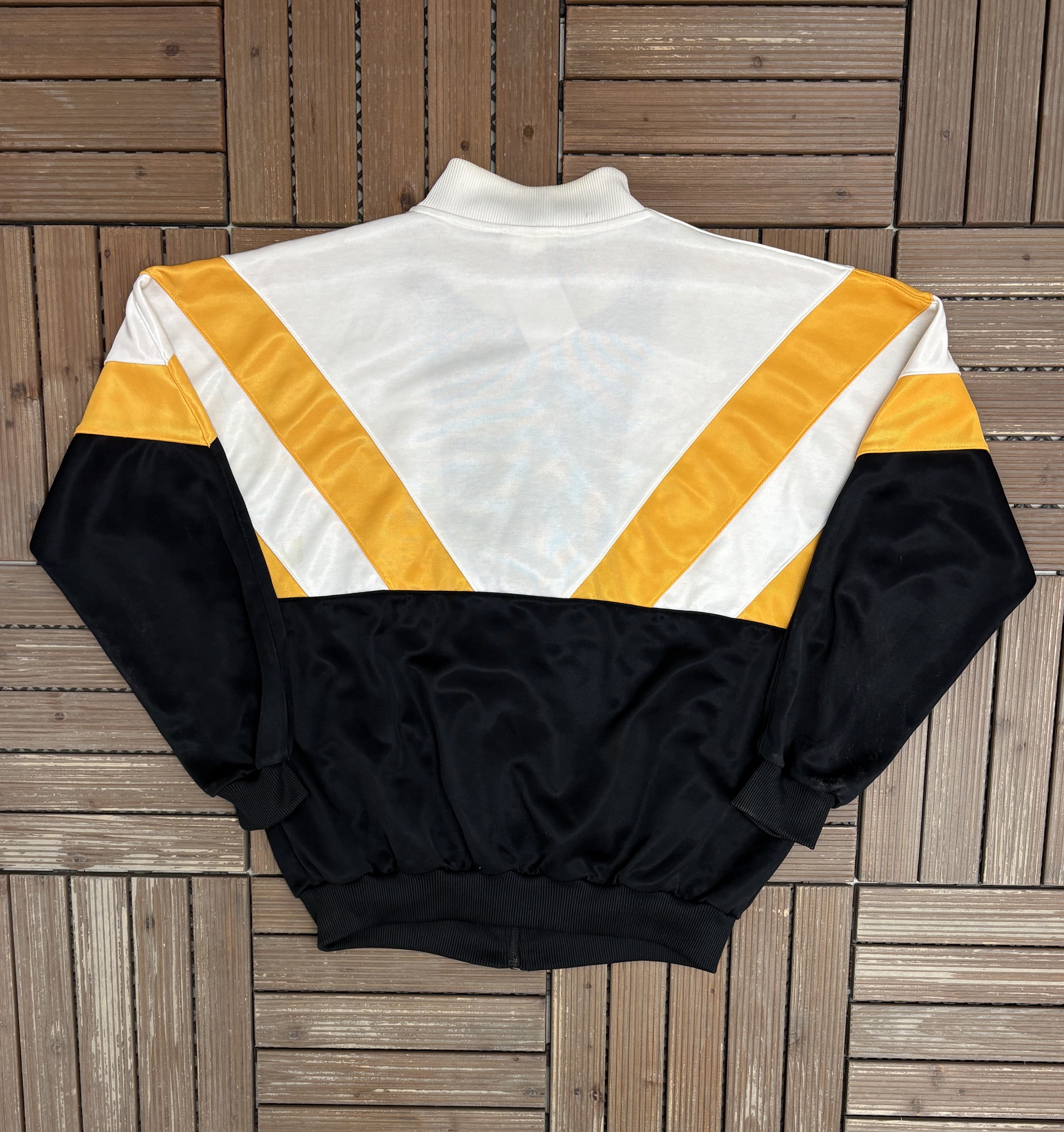 Adidas Adidas Embroidered Vintage White Track Jacket Size US XL / EU 56 / 4 - 4 Thumbnail