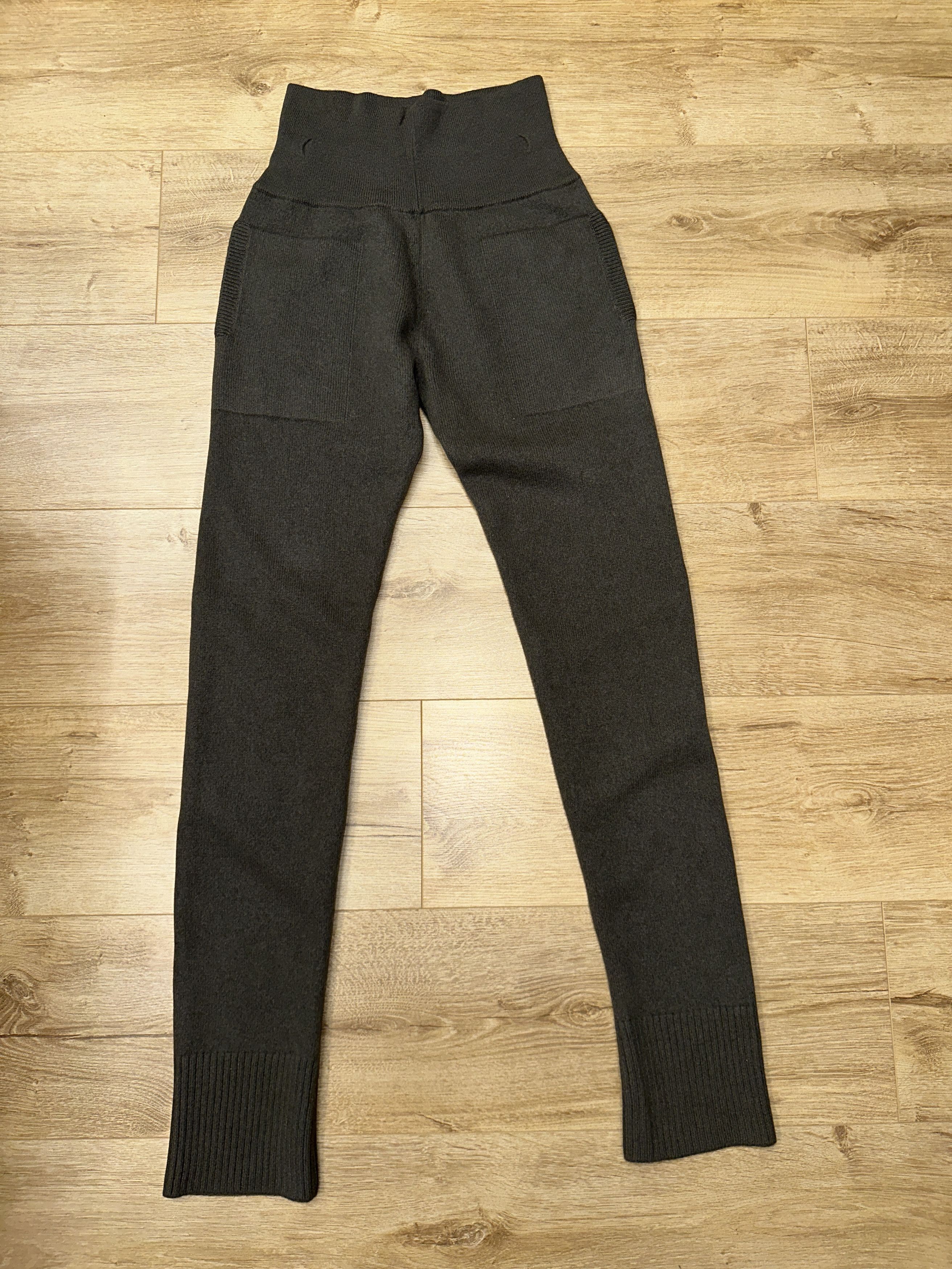 Hermes Hermès Cashmere Knit Jogger Pants Ribbed Waist Size 40 Size 27" / US 4 / IT 40 - 4 Thumbnail