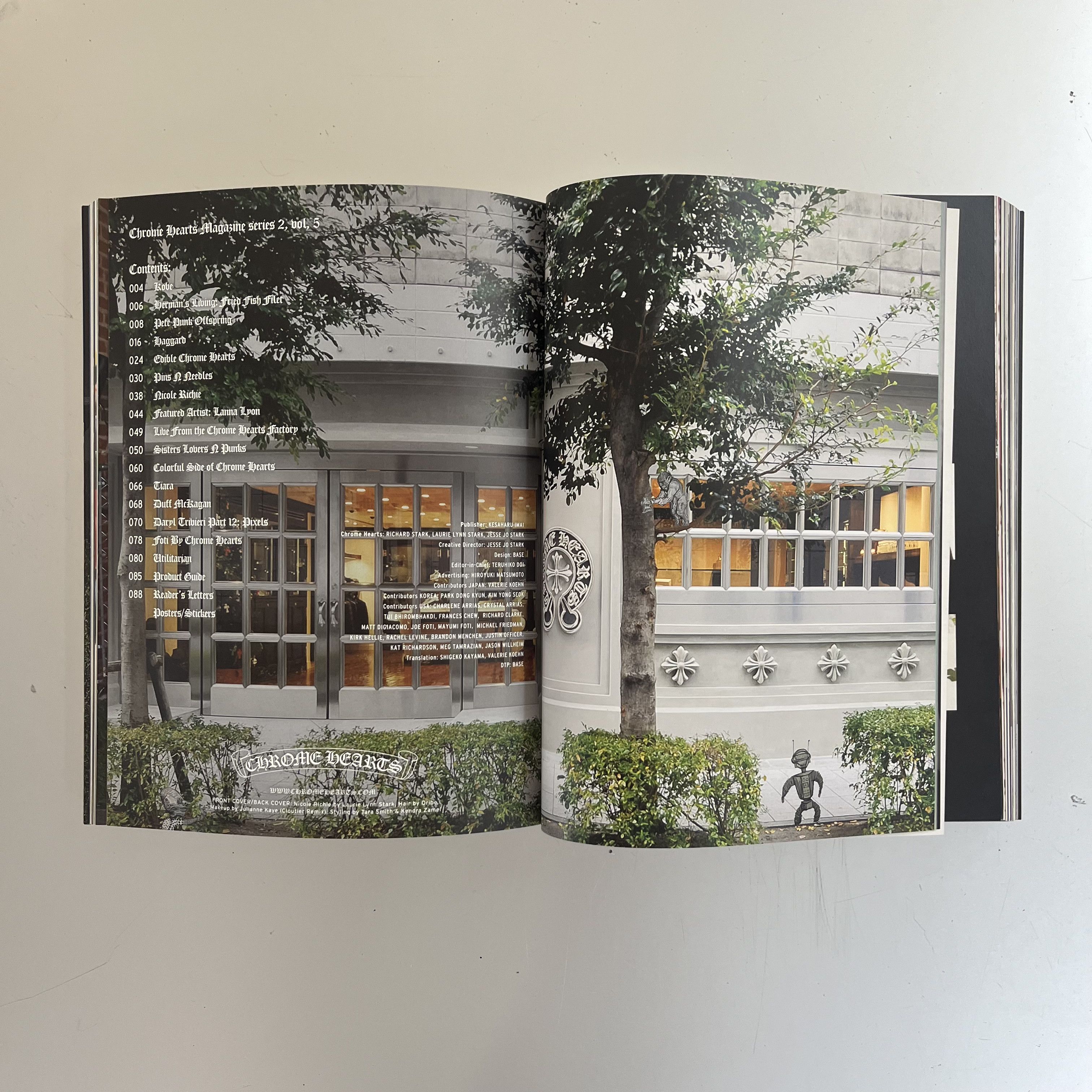 Chrome Hearts Chrome Hearts Magazine Compilation Book Size ONE SIZE - 10 Thumbnail