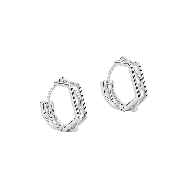 Jewelry New Trend Star Earrings One Pairs Chrome Jewelry Size ONE SIZE - 6 Thumbnail