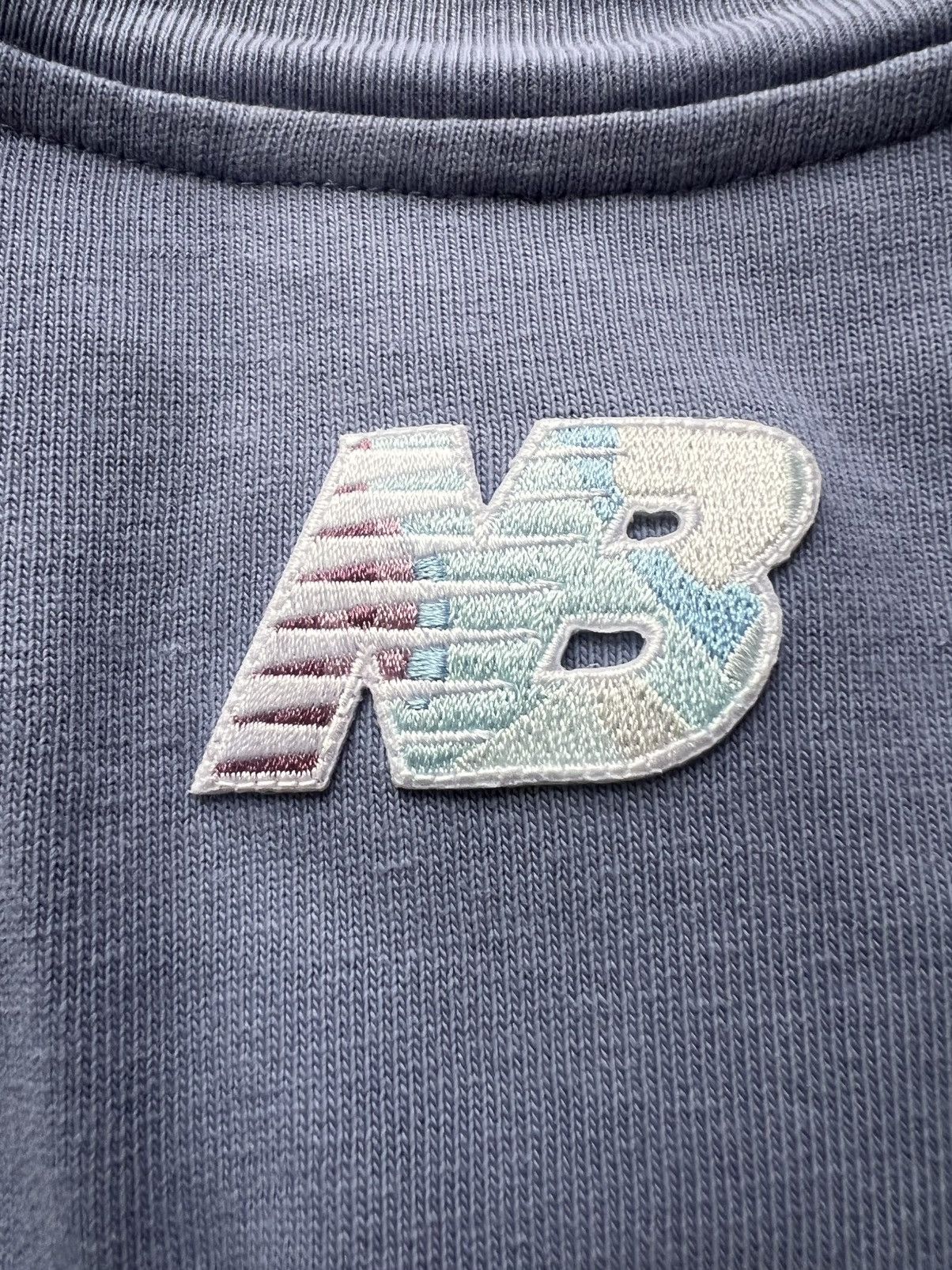 Kith × New Balance Kith x New Balance Spirit L/S Tee Blue Ombre Size US M / EU 48-50 / 2 - 3 Thumbnail