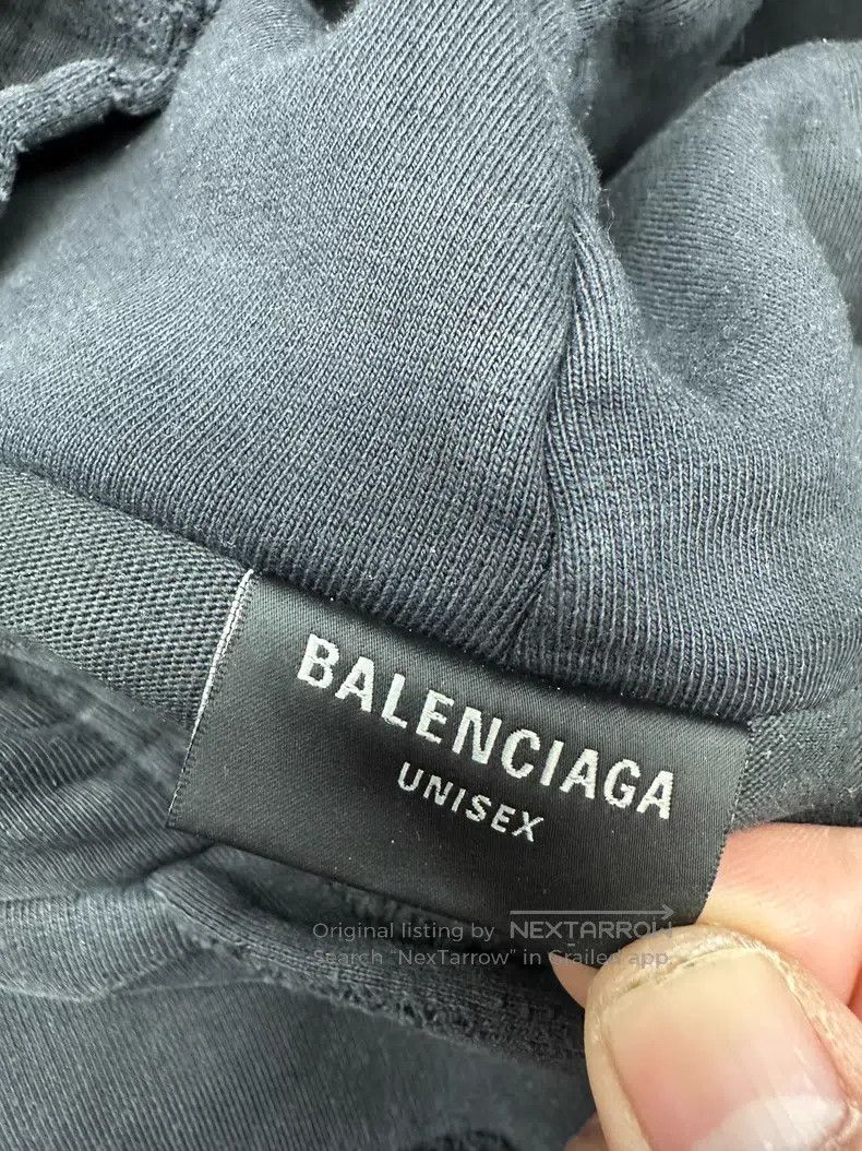 Balenciaga Balenciaga Coke Aged Hoodie Size US M / EU 48-50 / 2 - 3 Thumbnail