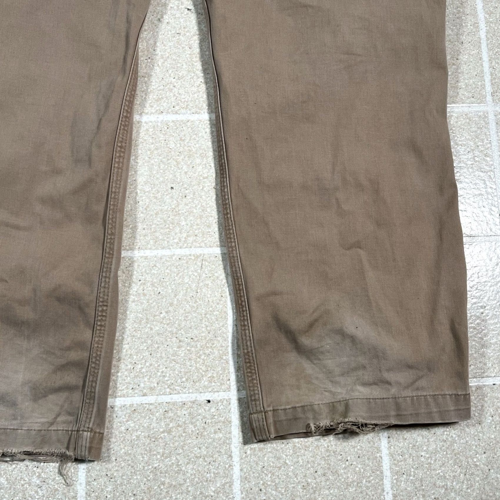 Carhartt Carhartt Relaxed Fit Khaki Work Pants 100095-253 Mens 44x30 Beige Twill Pant Size US 44 / EU 60 - 4 Thumbnail