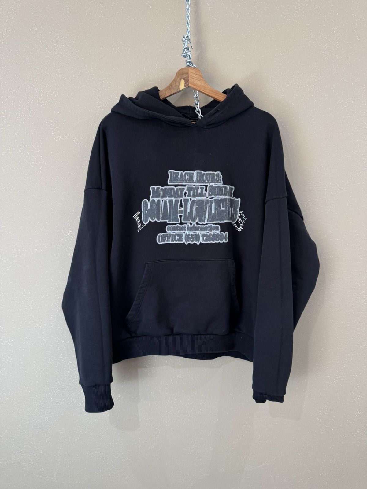 Low Light Studios Low Lights Studios oversized hoodie sequins Size US M / EU 48-50 / 2 - 1 Thumbnail