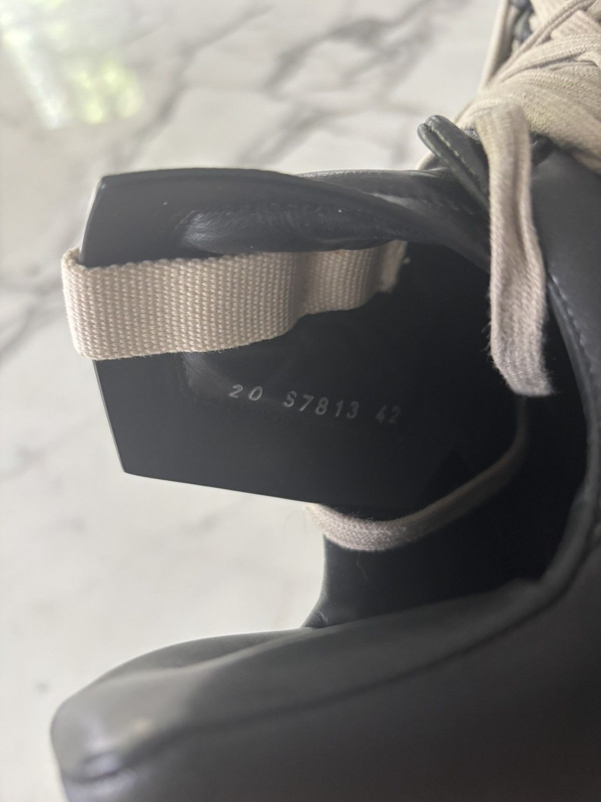 Rick Owens Rick Owens Megalace Runners Size 42 Size US 9 / EU 42 - 7 Thumbnail