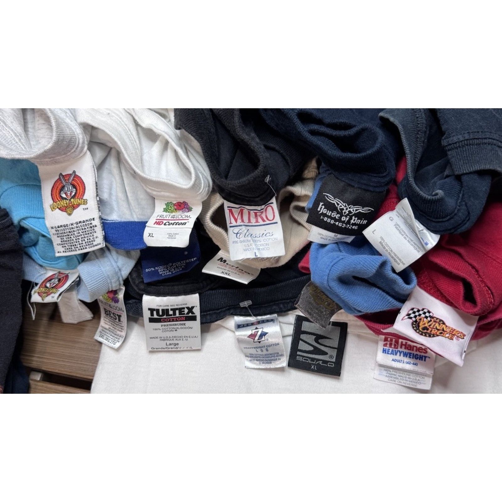 Gildan 18 T Shirt Bundle Lot Vintage Y2k ’s Sports Various Sizes Size US L / EU 52-54 / 3 - 3 Thumbnail