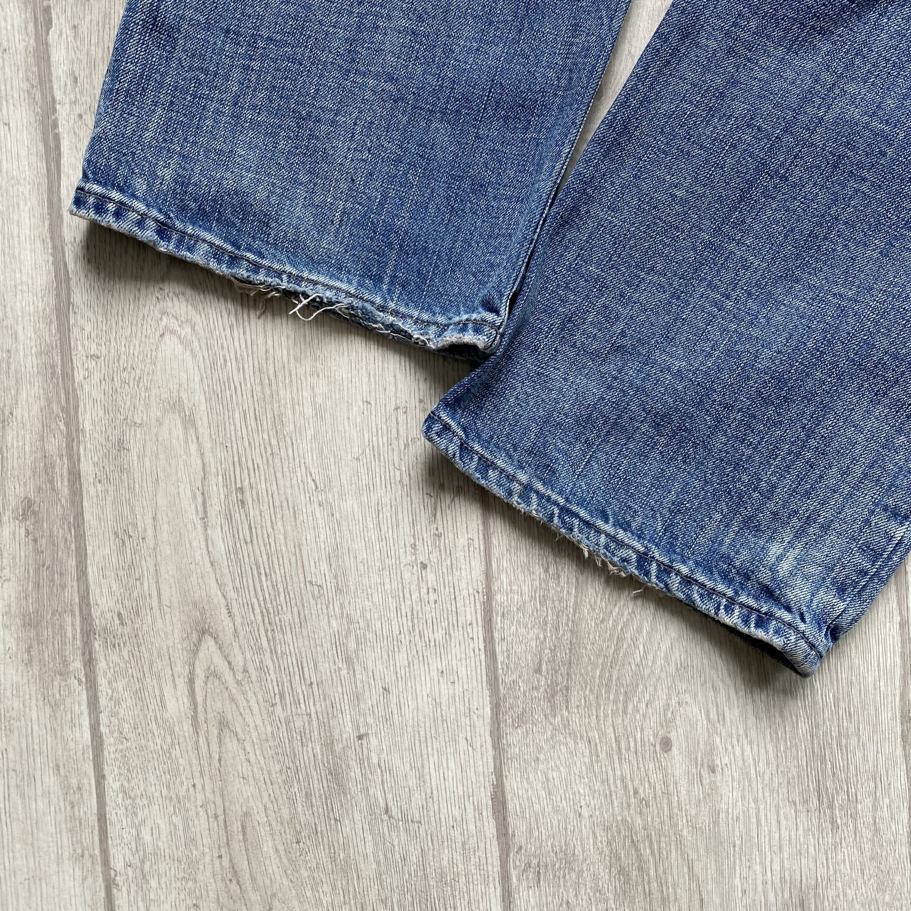 Armani Vintage 90s Armani Jeans Distrssed Luxury Denim pants Size US 30 / EU 46 - 11 Thumbnail