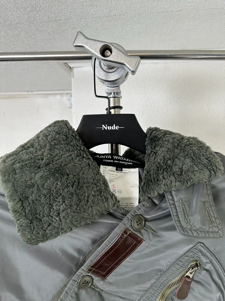Junya Watanabe Junya watanabe Anamorphic fur collared leather jacket 2502 Size US XS / EU 42 / 0 - 3 Thumbnail