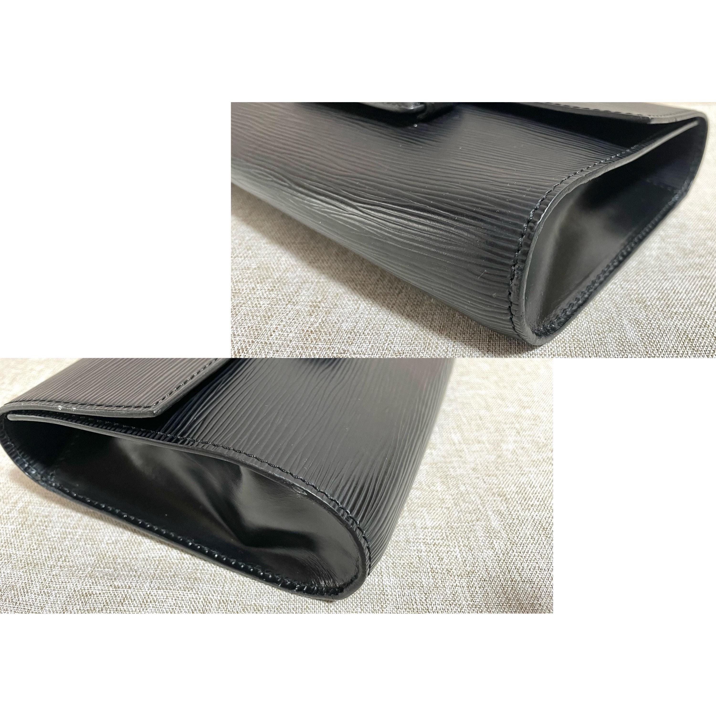Louis Vuitton Vintage Louis Vuitton rare epi black clutch purse, unisex Size ONE SIZE - 6 Thumbnail