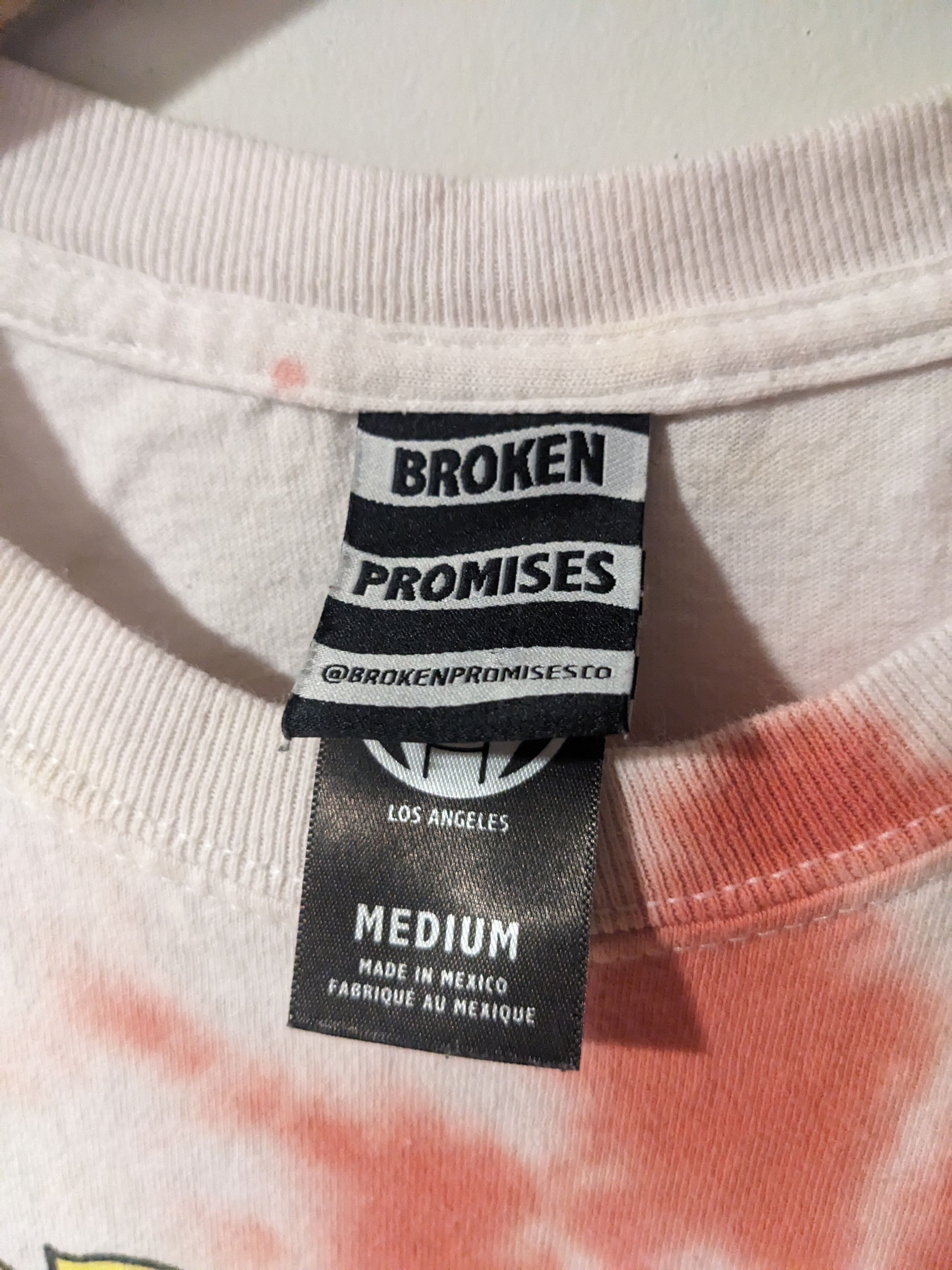 Broken Promises Co. × Zumiez Broken Promises Hallucinations Infatuation Medium T-Shirt Size US M / EU 48-50 / 2 - 4 Thumbnail
