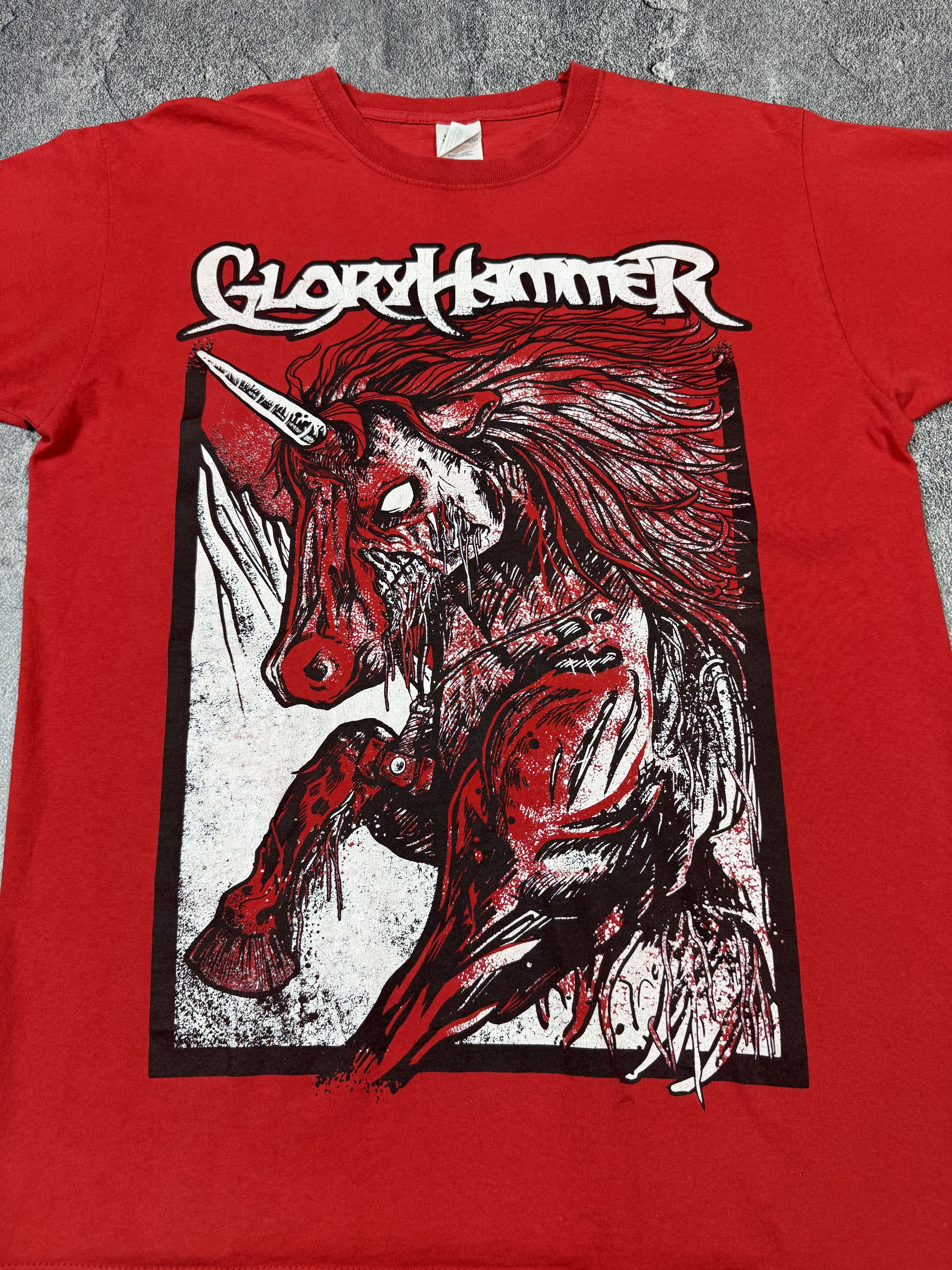 Band Tees Y2K Glory Hammer Punk Rock Distressed Tee Size US M / EU 48-50 / 2 - 3 Thumbnail