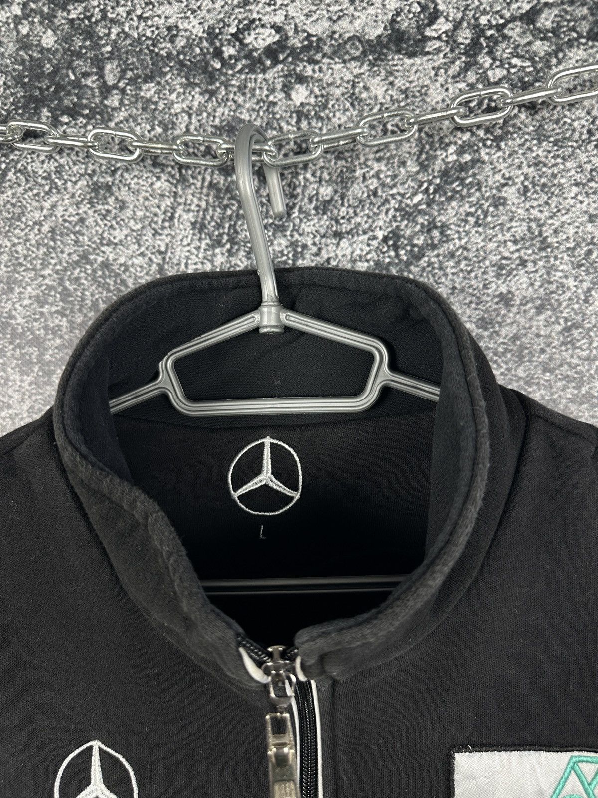 Mercedes-Benz Formula 1 Mercedes Benz Petronas Racing Jacket Vintage F1 Size US L / EU 52-54 / 3 - 6 Thumbnail