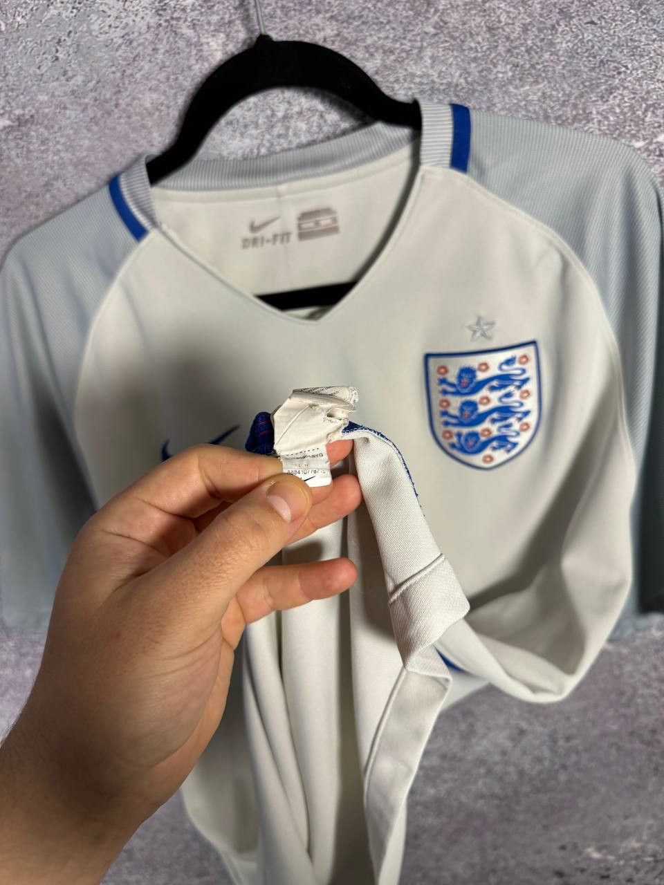 Nike × Vintage Vintage England National Team 2016 Nike Soccer Jersey Size US XL / EU 56 / 4 - 10 Thumbnail