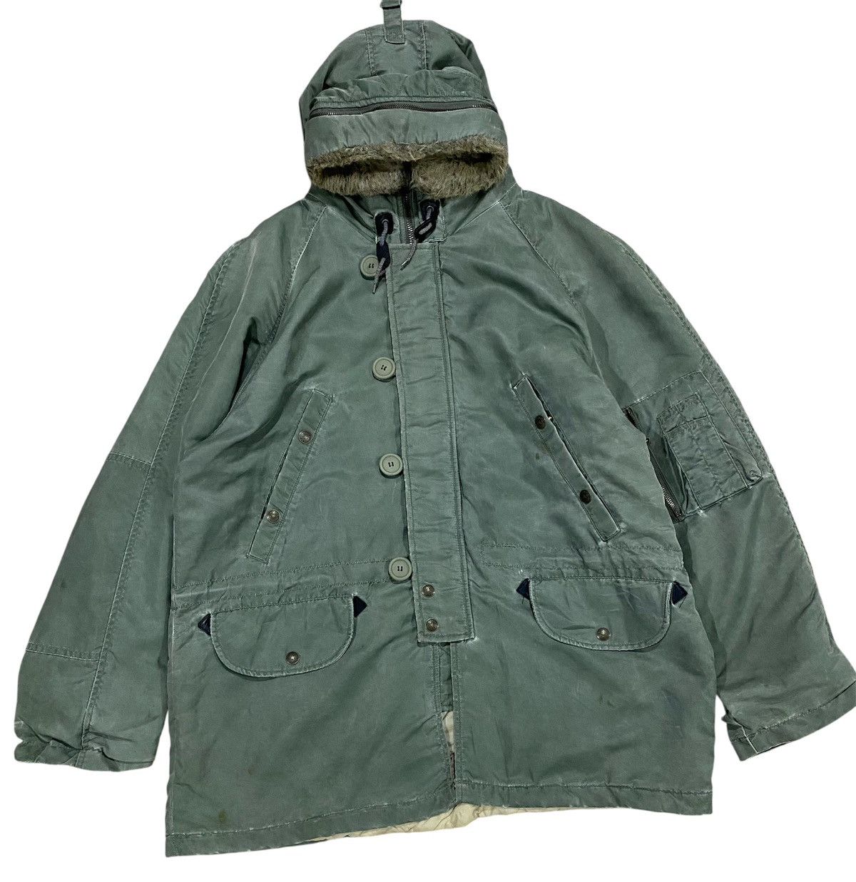 Harley Davidson Harley Davidson Design USAF N-3B Cold Weather Parka Jacket Size US L / EU 52-54 / 3 - 1 Thumbnail