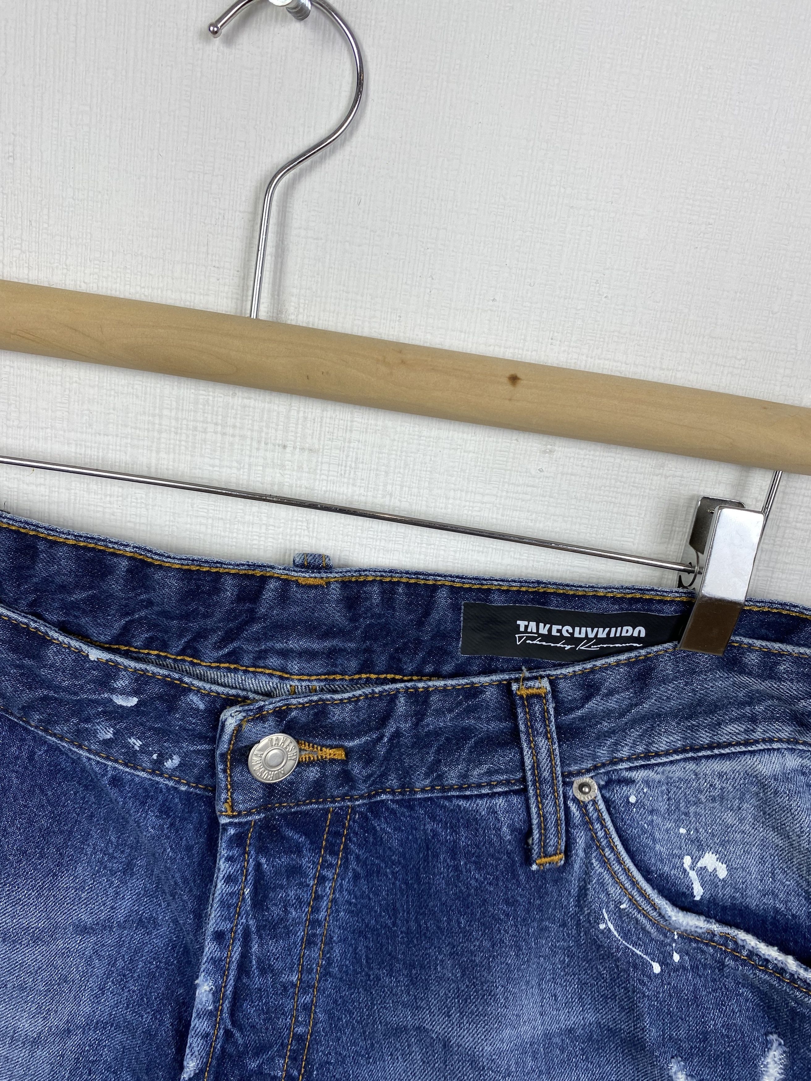 Takeshy Kurosawa Takeshy Kurosawa Denim Styled Jeans size 56 Size US 40 / EU 56 - 2 Thumbnail