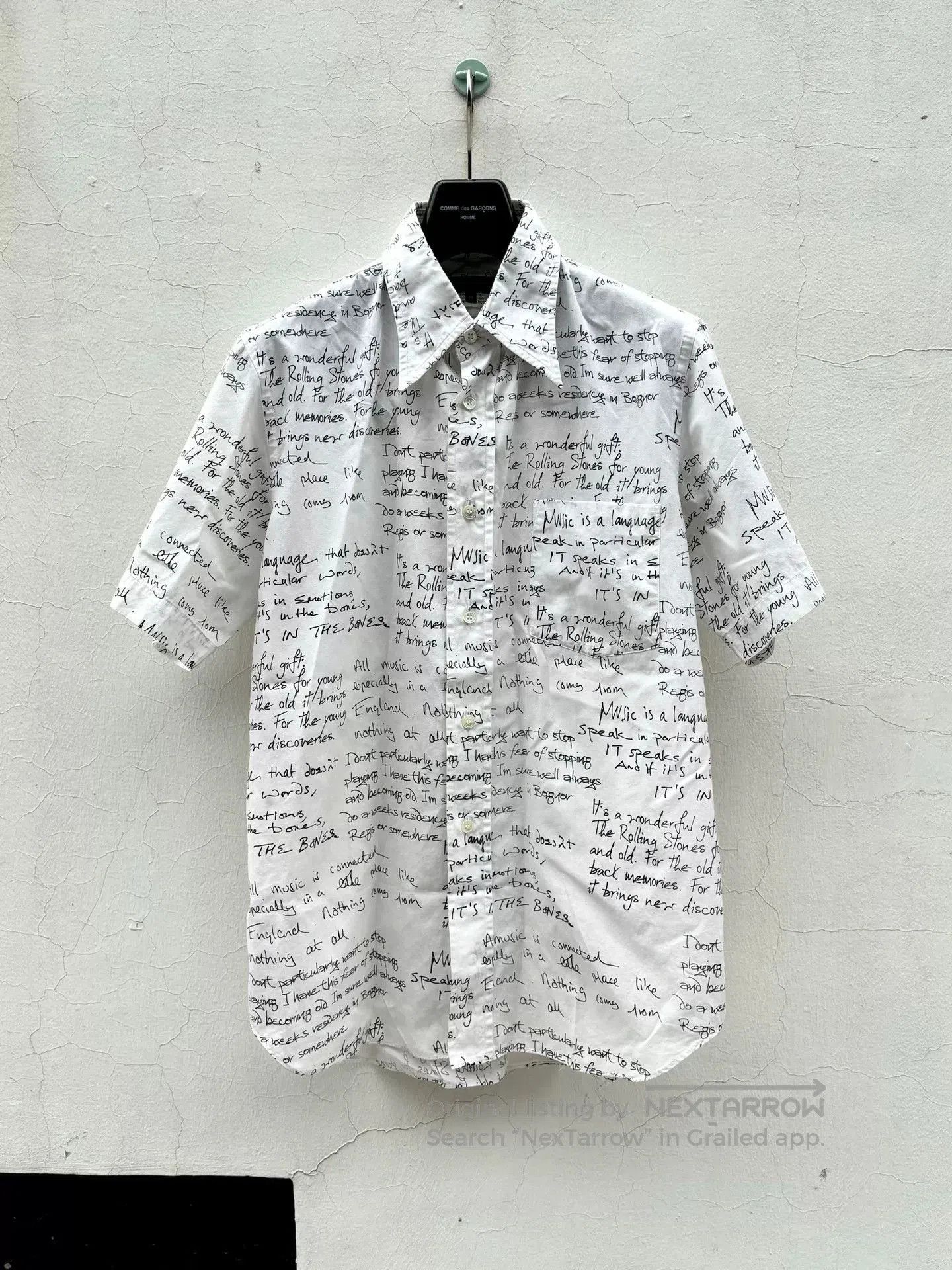 Comme des Garcons Homme Plus comme des garcons homme plus short sleeve shirt. Size US S / EU 44-46 / 1 - 1 Thumbnail