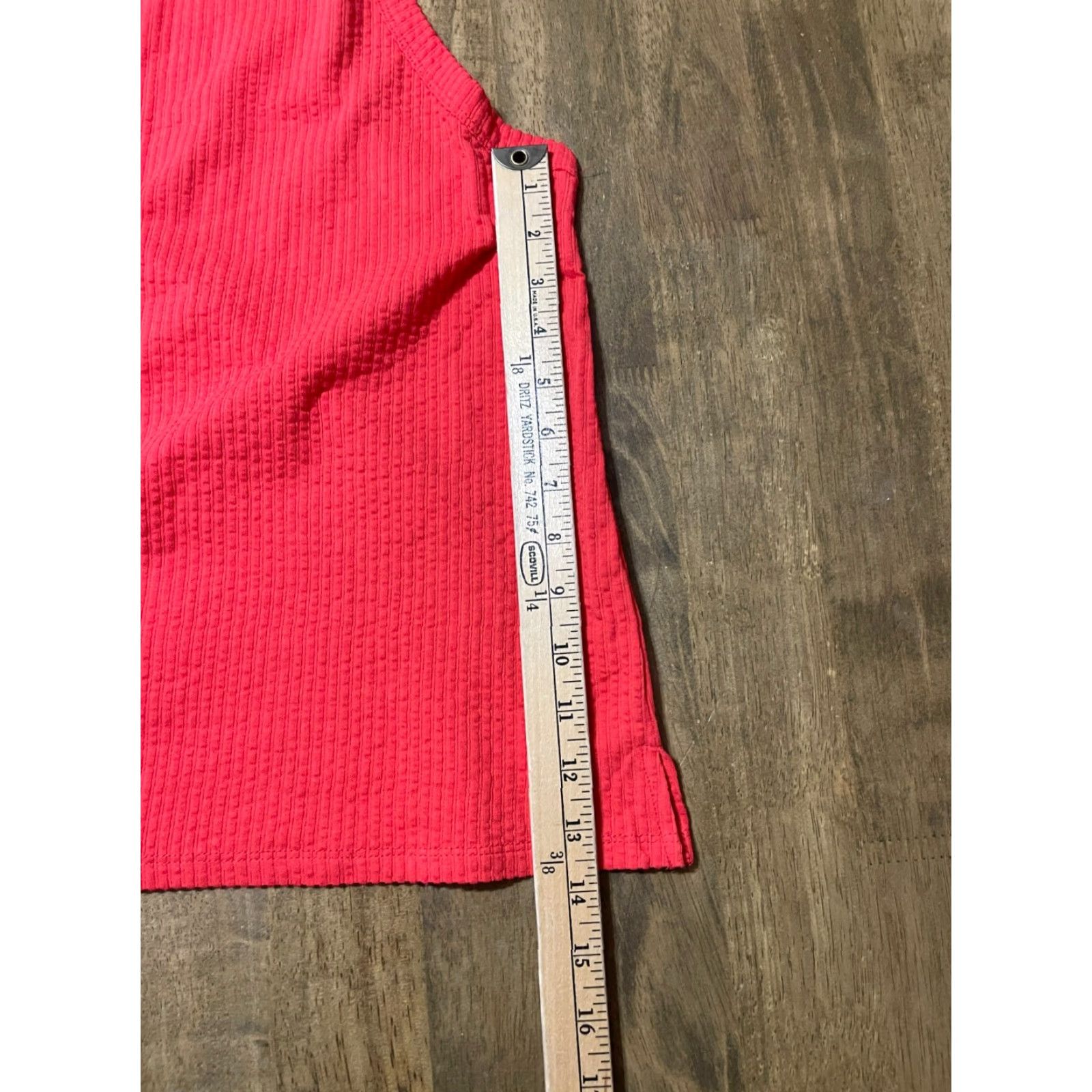 Vintage Time And Tru Tank Top Womens Medium Red Sleeveless NWT Tank Top Time And Tru Casual Basic Shirt Size M / US 6-8 / IT 42-44 - 5 Thumbnail