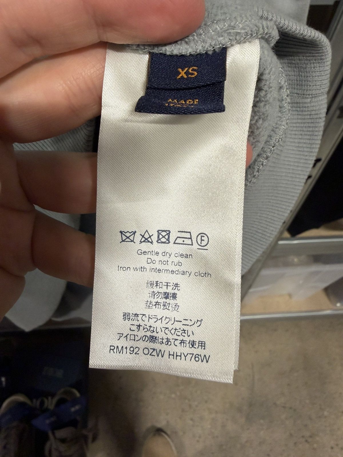 Louis Vuitton Louis Vuitton Logo Embroidery Hoodie NEW 2000$ Size US XS / EU 42 / 0 - 4 Thumbnail