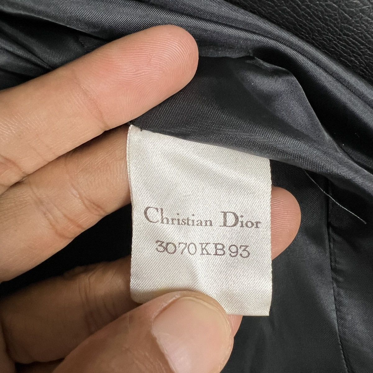 Christian Dior Monsieur Christian Dior Pret A Porter Artificial Leather Jacket Size US M / EU 48-50 / 2 - 13 Thumbnail