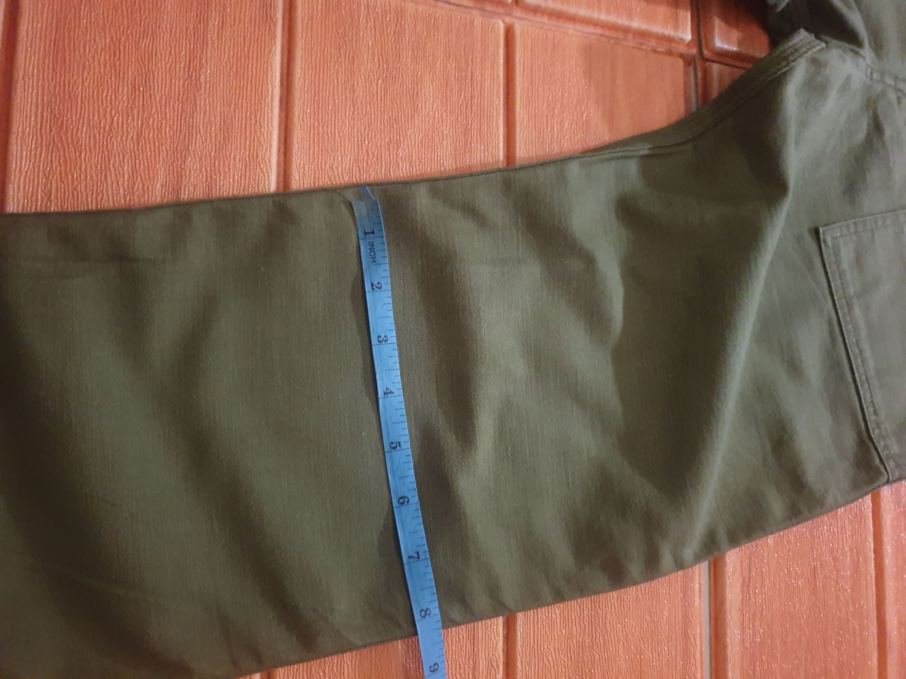 Japanese Brand 💥Journal standard green military Baker pant Size US 30 / EU 46 - 6 Thumbnail