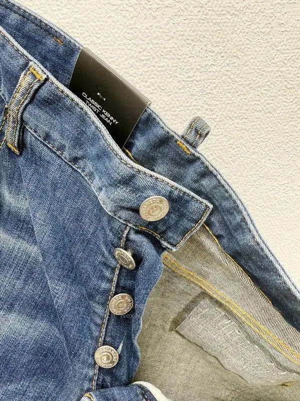Dsquared2 DSQUARED2 Men's Blue Denim Casual Pants . Size US 34 / EU 50 - 7 Thumbnail