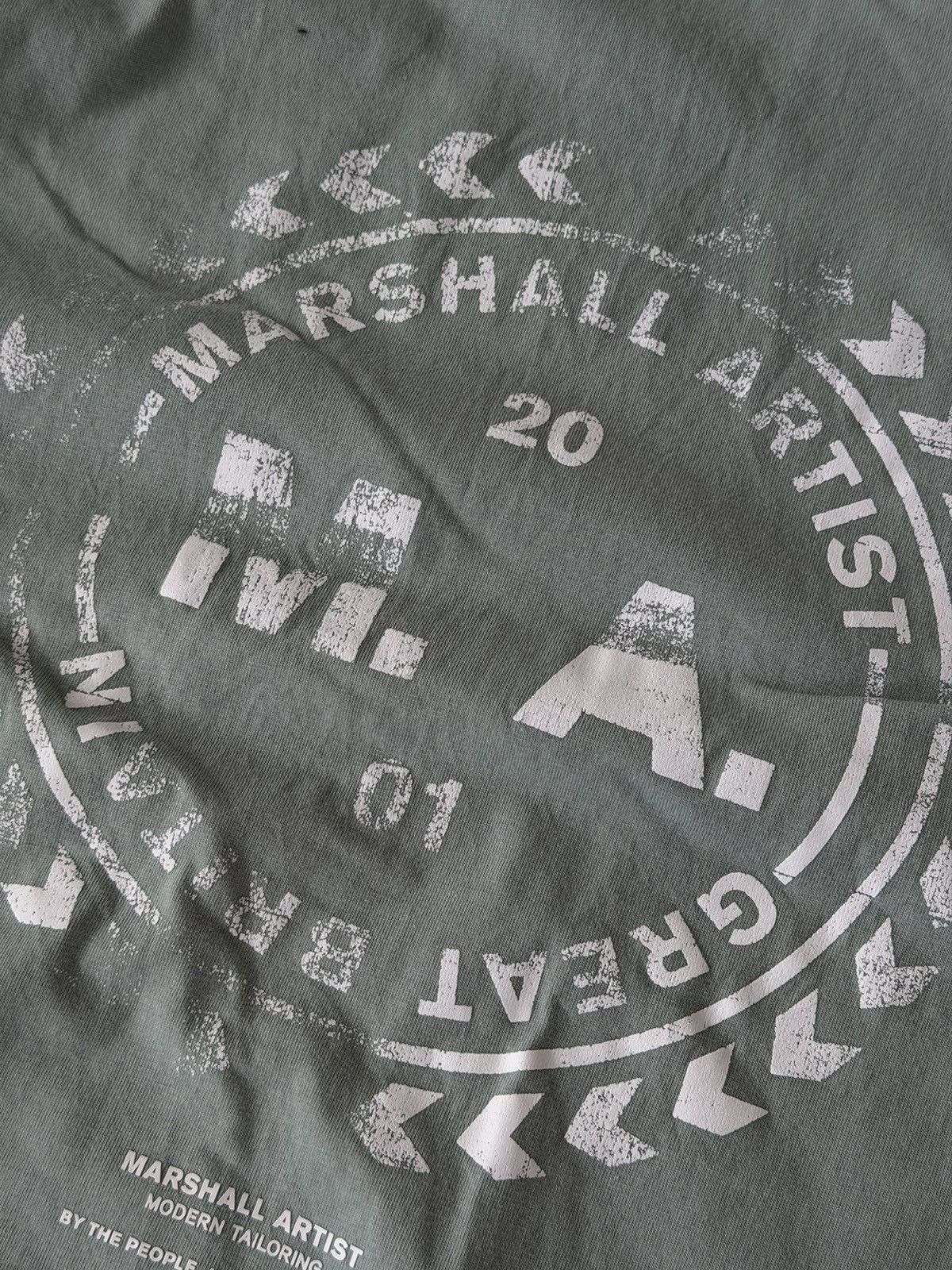 Marshall Artist Marshall Artist Big Logo Rare Casual Tee Size US L / EU 52-54 / 3 - 18 Thumbnail