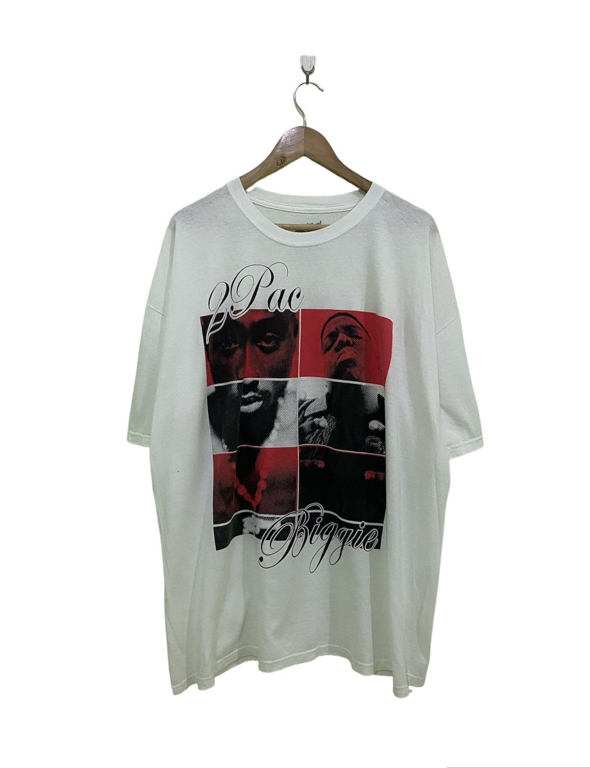 Tupac X Biggie Big Print Tee